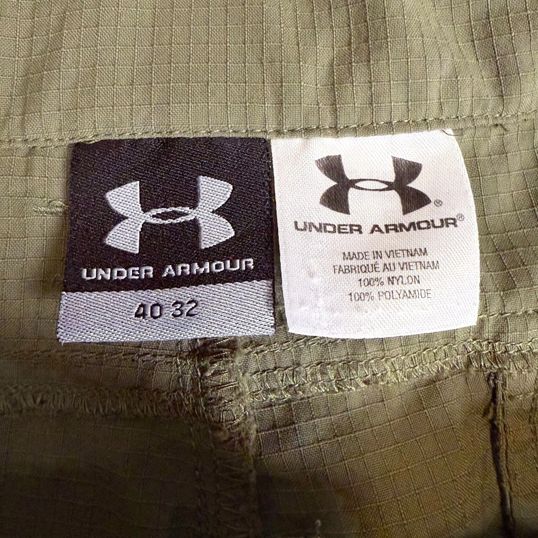 Under Armour Under Armour Pants Cargo Men 40x32 Olive Green Ankle Length Pockets Utility 32 in Regular Mens Size US 32 / EU 48 - 5 Thumbnail