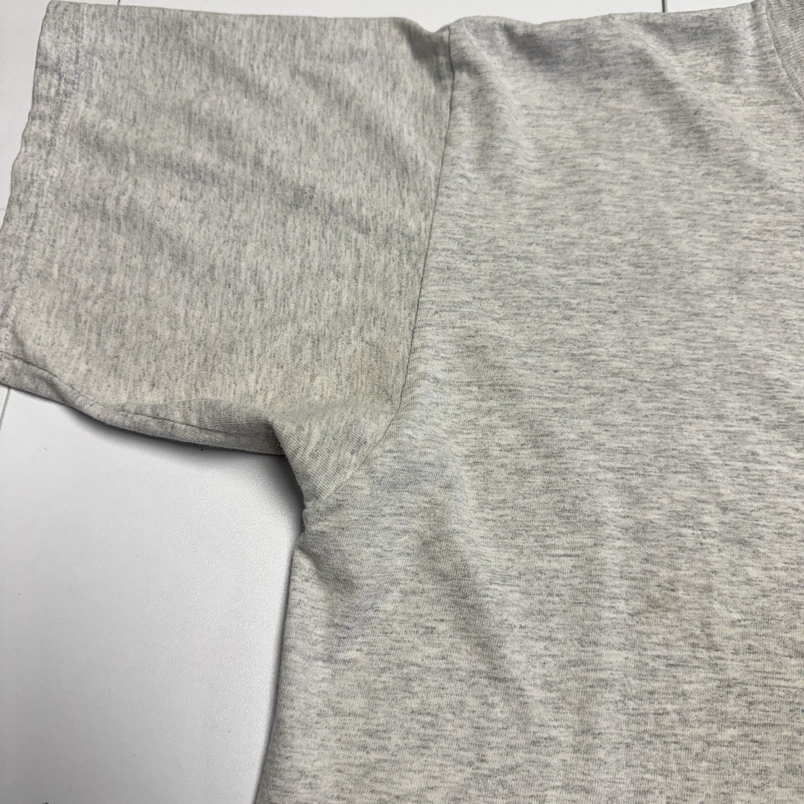 Reebok Vintage 90s Reebok T Shirt Mens XL 22x26 Heather Gray Short Size US XL / EU 56 / 4 - 8 Thumbnail