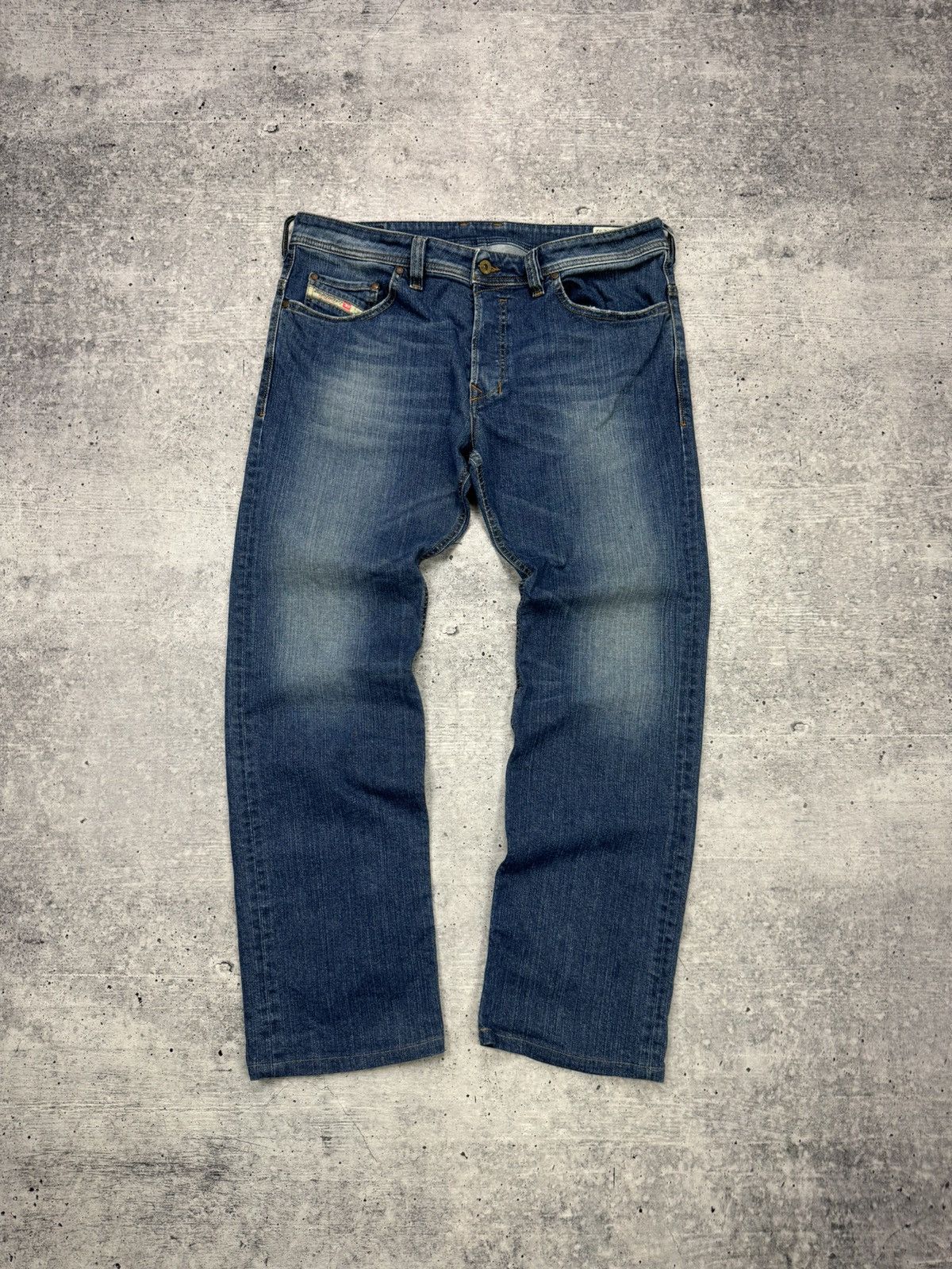 Diesel Vintage Diesel 90’s Y2K Style Blue Stonewashed Jeans Pants Size US 36 / EU 52 - 2 Thumbnail