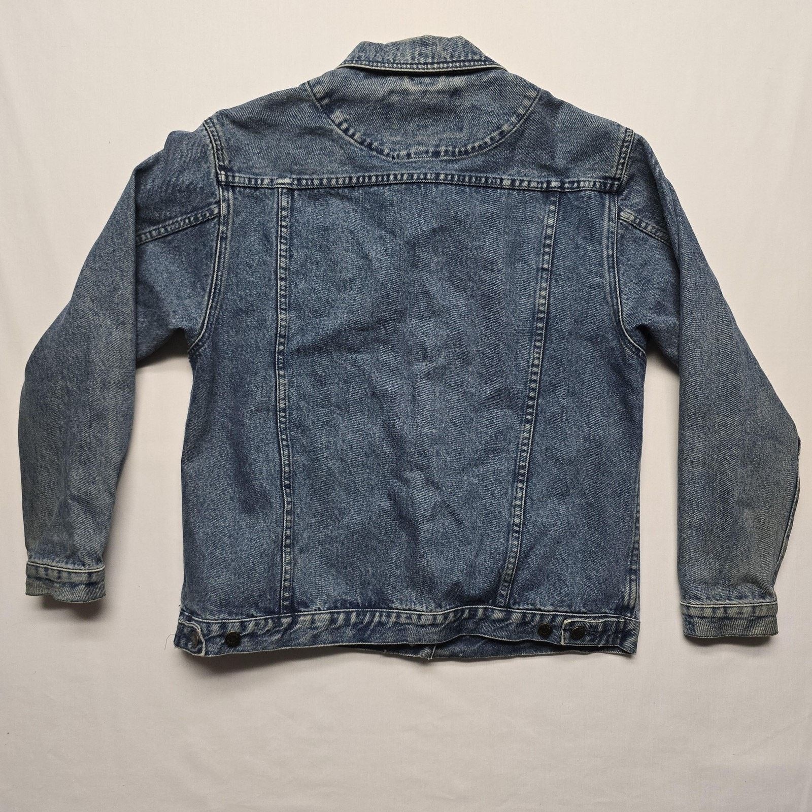 Vintage Vintage Cabela's Denim Jacket M Blue Trucker Button Front Size M / US 6-8 / IT 42-44 - 8 Thumbnail