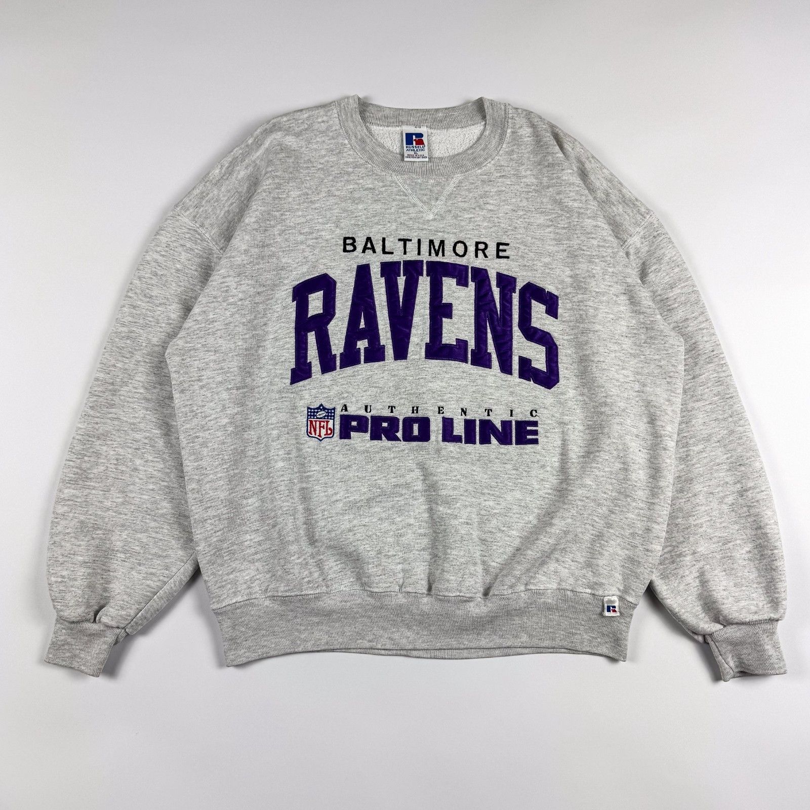 Russell Athletic Vtg Russell Athletic Baltimore Ravens Sweatshirt USA Made Size US L / EU 52-54 / 3 - 8 Thumbnail
