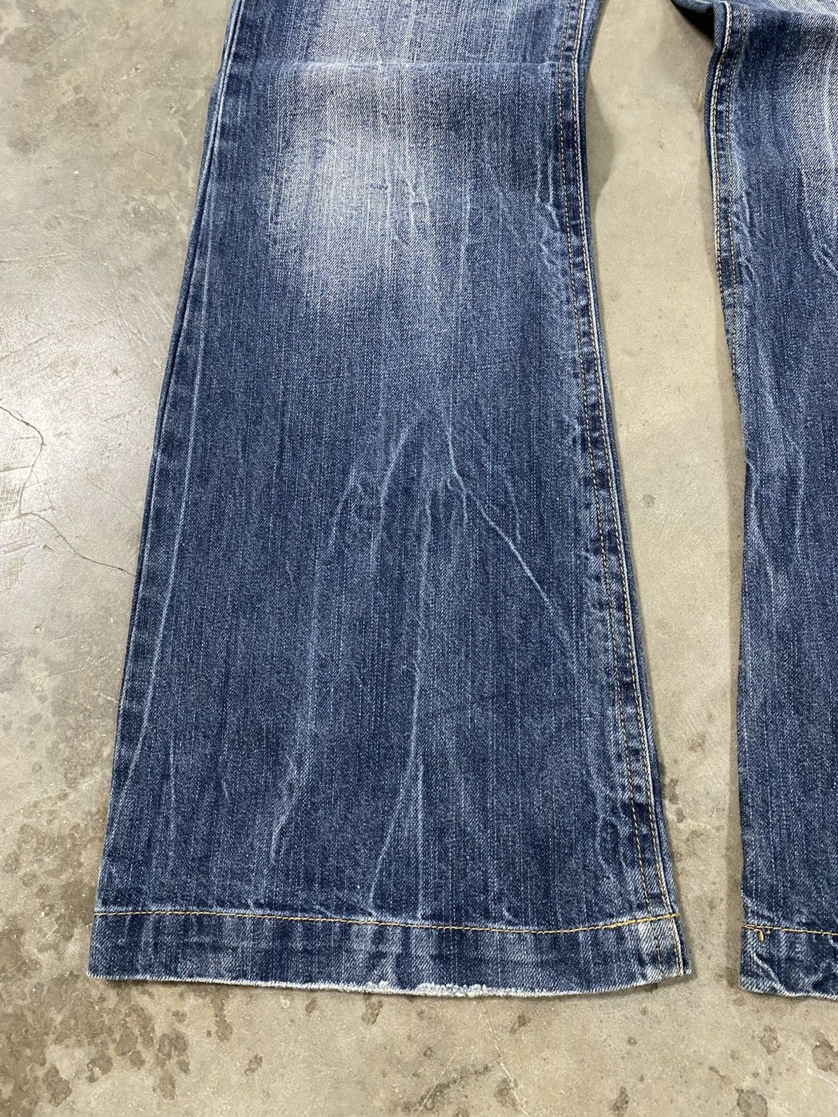 Tornado Mart Flare Jeans Japanese Origenal Japan Brand Denim @293 Size US 30 / EU 46 - 8 Thumbnail
