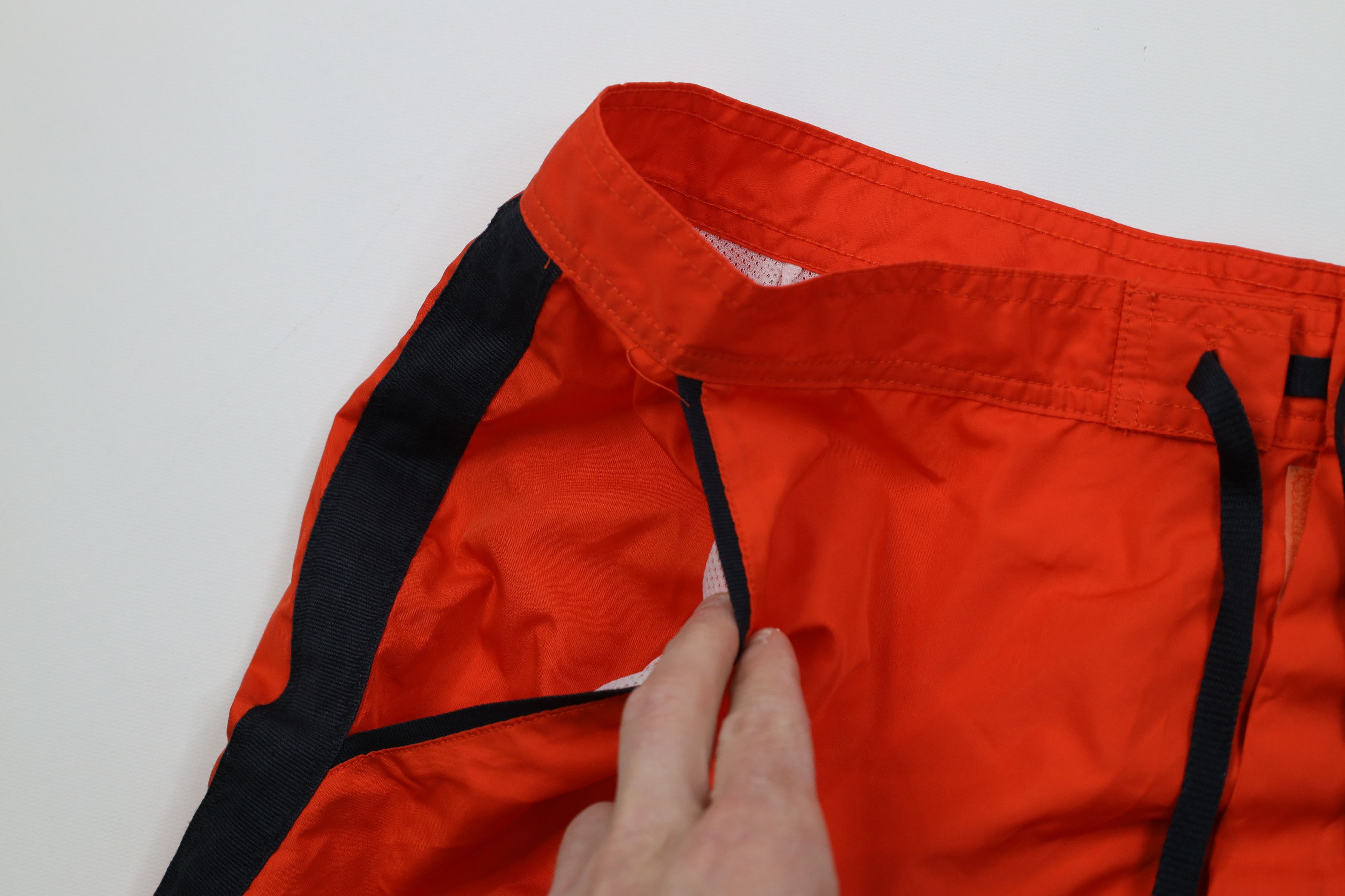 J.Crew Vintage 90s J Crew Above Knee Shorts Swim Trunks Orange Size US 34 / EU 50 - 5 Thumbnail