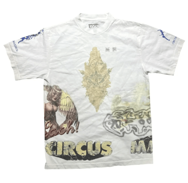 Travis Scott Travis Scott Utopia Tour Shirt “I Can See The Future” Size US M / EU 48-50 / 2 - 1 Thumbnail