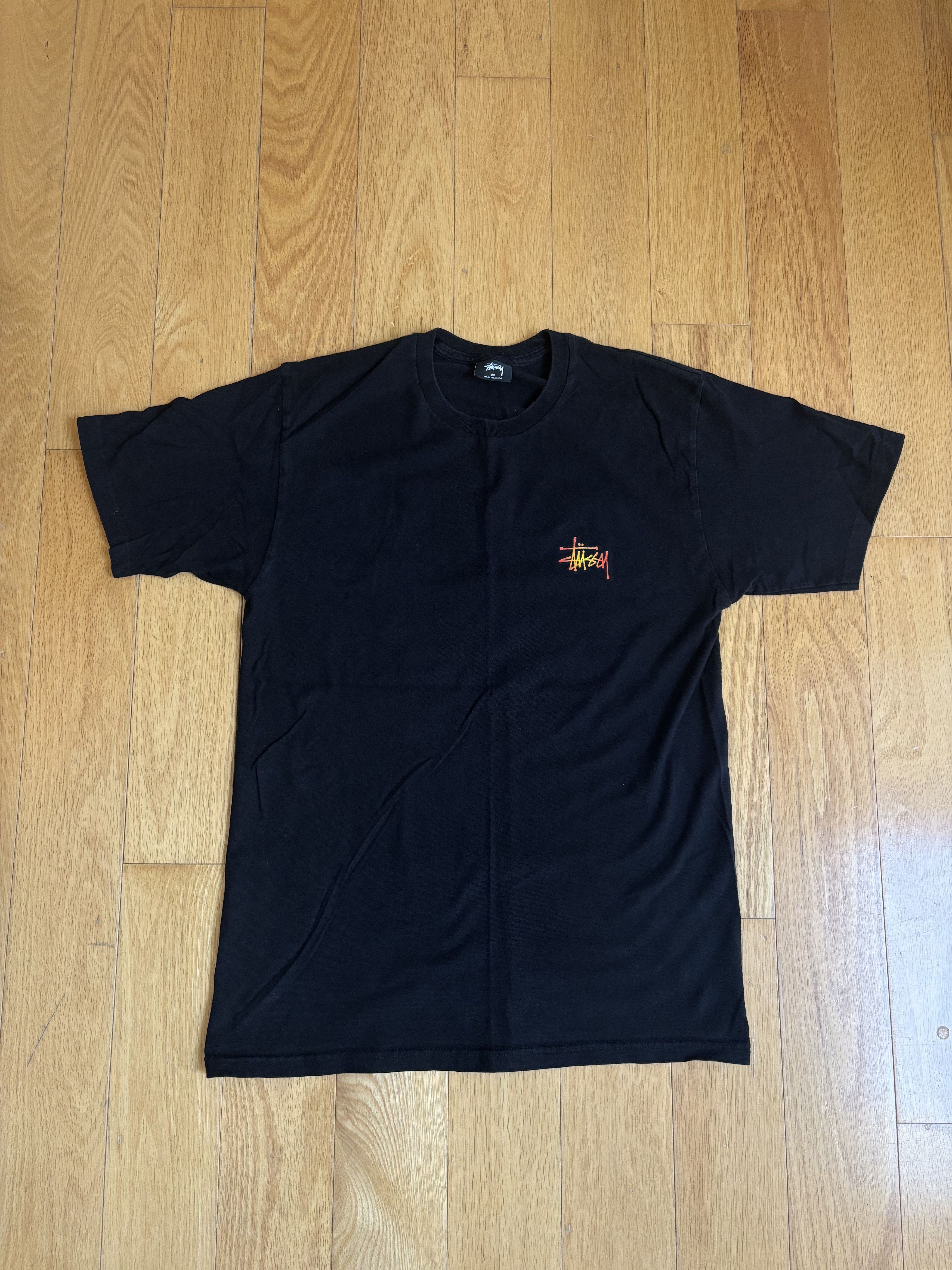 Stussy Stussy Flaming 8 Ball T Shirt M Size US M / EU 48-50 / 2 - 1 Thumbnail