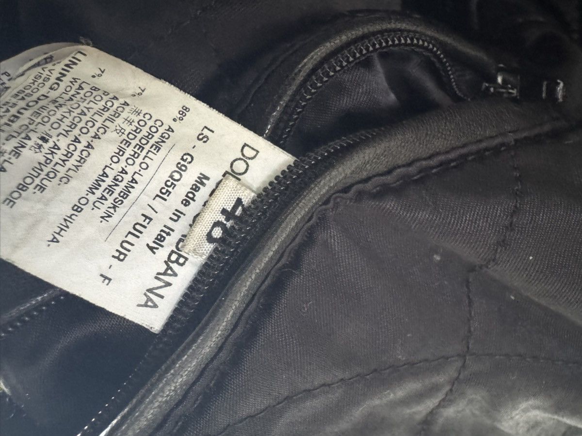 Dolce & Gabbana Dolce & Gabbana Leather Bomber Size US M / EU 48-50 / 2 - 4 Thumbnail