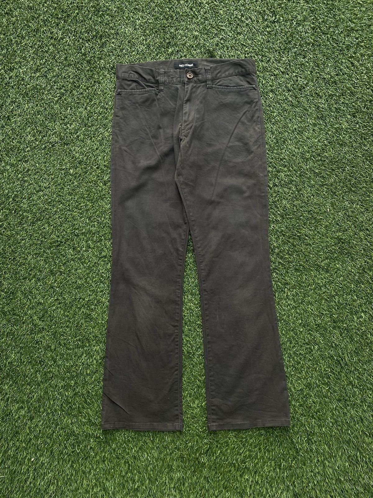 Yohji Yamamoto Vintage Ined Homme Yohji Yamamoto Flare Pants Size US 30 / EU 46 - 2 Thumbnail