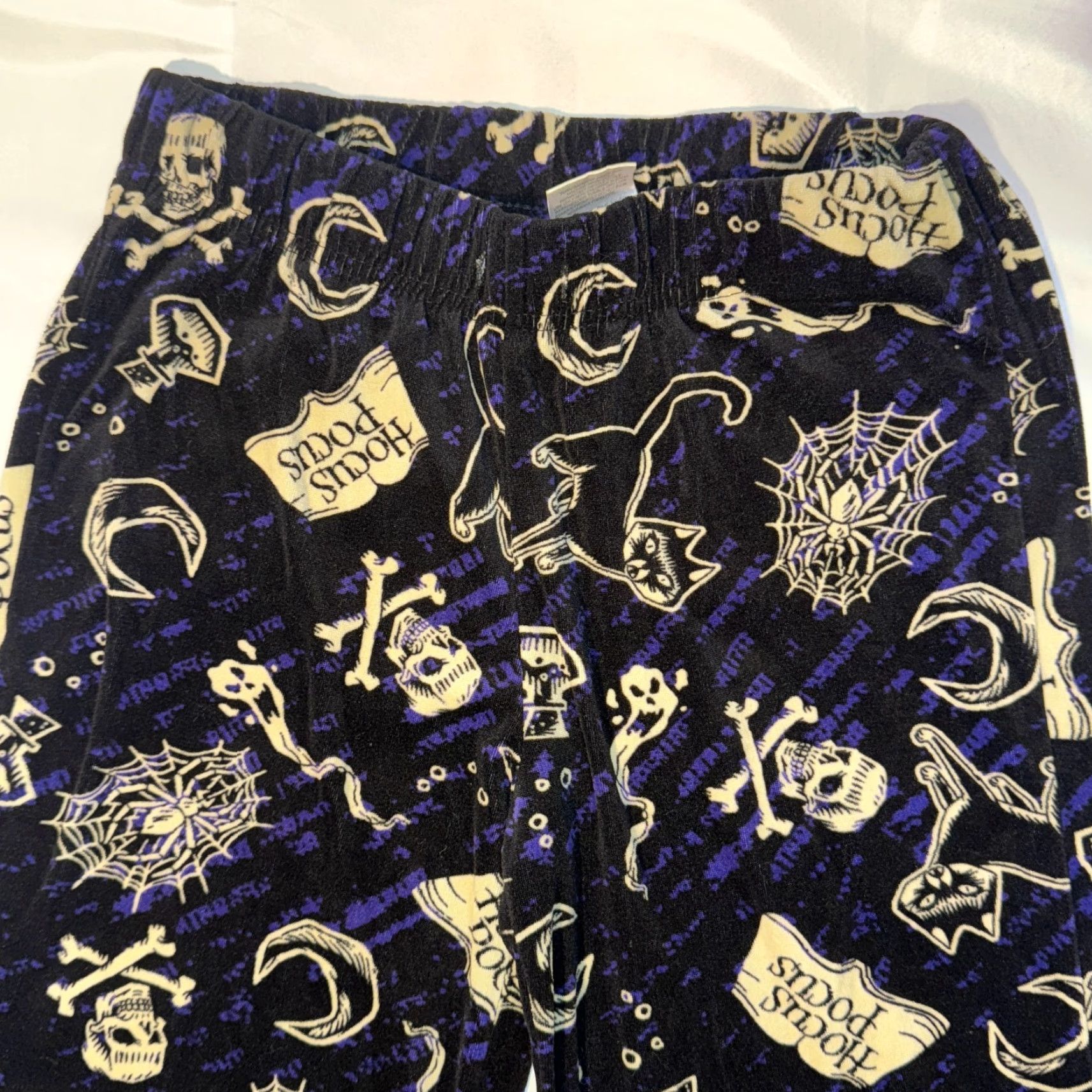 Disney Disney Hocus Pocus Pajama Pants Women's Small Purple & Black Size 28" / US 6 / IT 42 - 3 Thumbnail