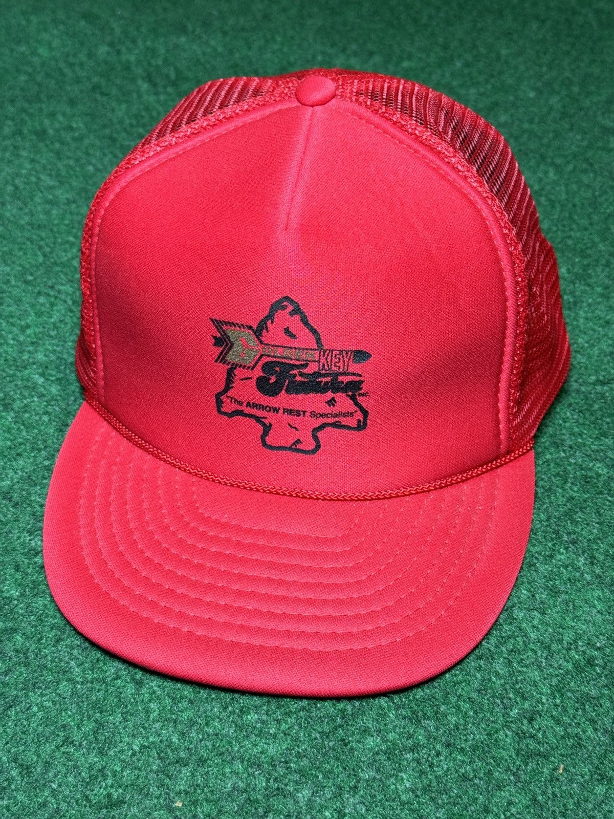 Vintage Vtg 90s Golden Key Futura Arrow Rest Trucker Snapback Hat Size ONE SIZE - 1 Thumbnail