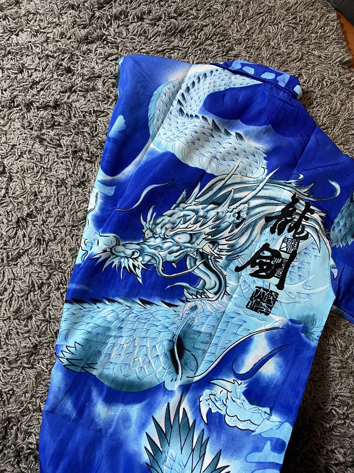 Japanese Brand × Vintage VINTAGE 00s HAWAIIAN SHIRT JAPAN STYLE ANIME Size US M / EU 48-50 / 2 - 4 Thumbnail
