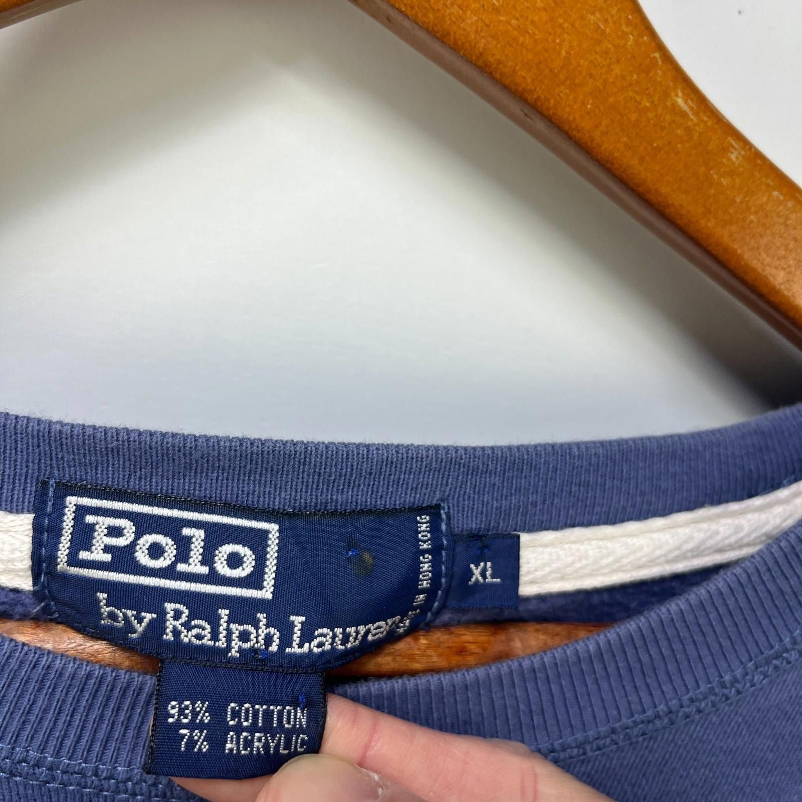 Other Vintage 90s Polo Ralph Lauren Pony Sweatshirt XL Size US XL / EU 56 / 4 - 4 Thumbnail