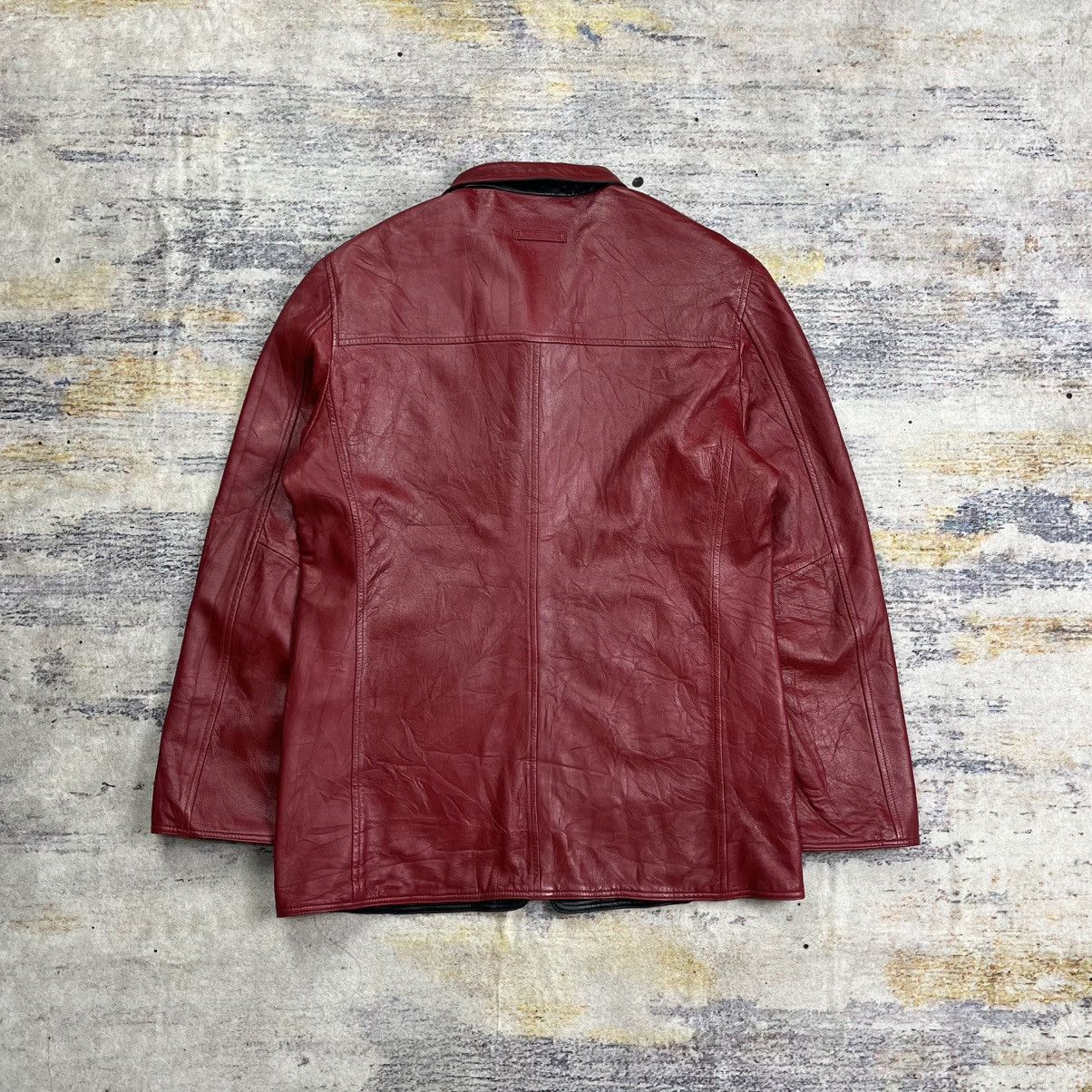 Jean Paul Gaultier Vintage 90s gaultier objet homme reversible leather jacket Size US L / EU 52-54 / 3 - 6 Thumbnail