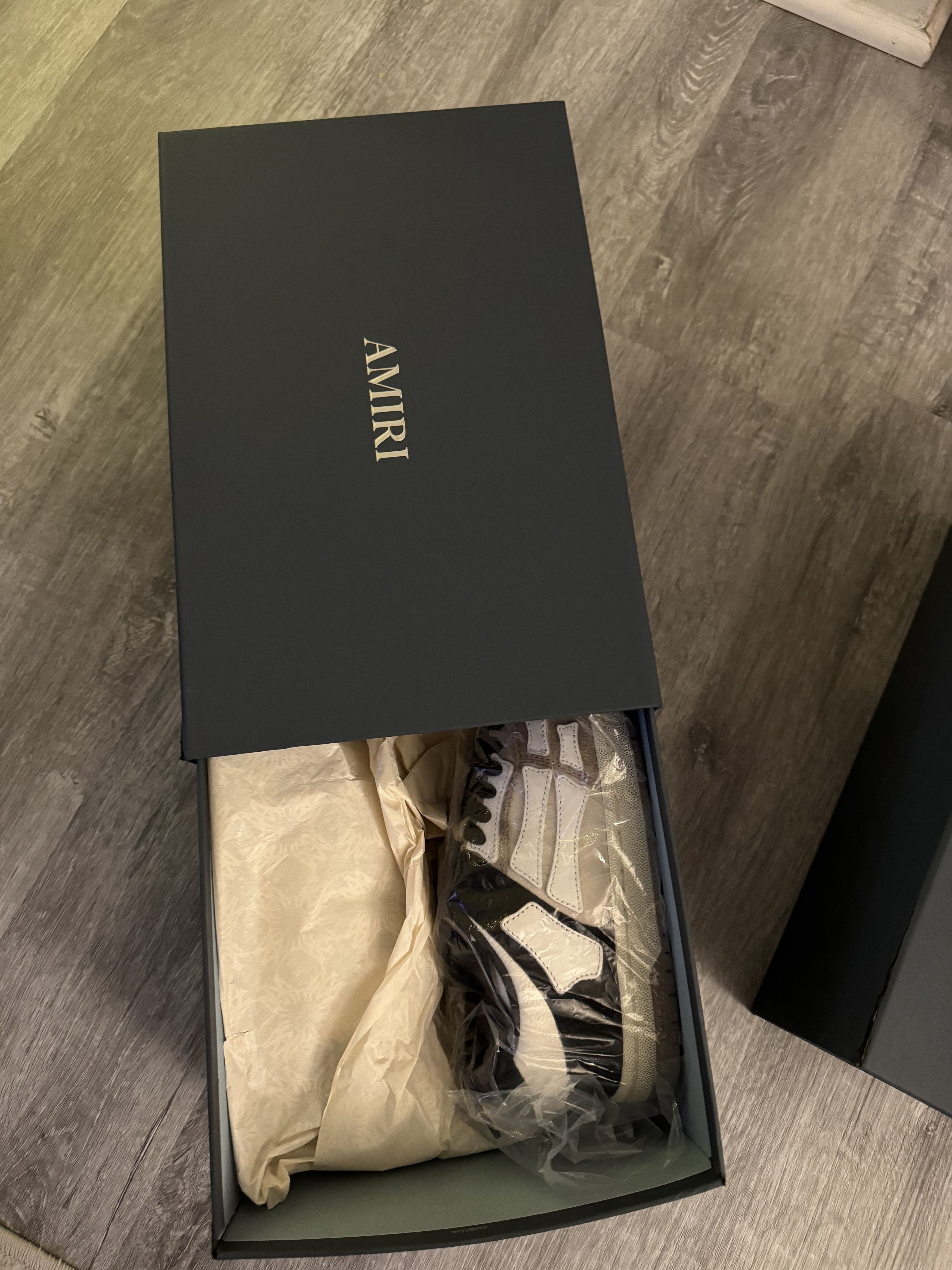 Amiri Amiri Skel Low Distressed Black/Tan Size US 9 / EU 42 - 11 Thumbnail