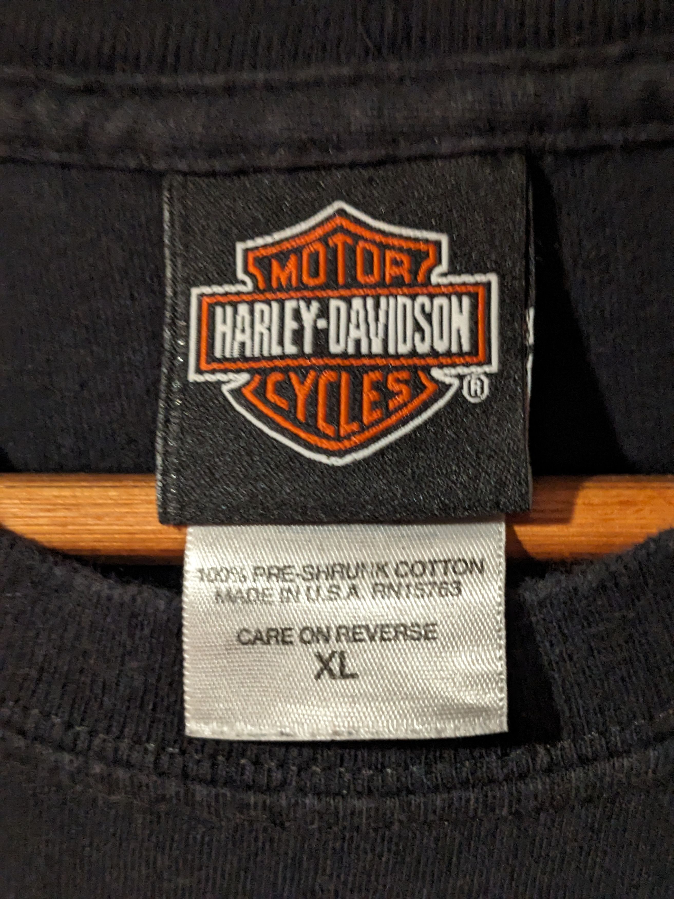 Harley Davidson Vintage 2007 Harley Davidson Skull Magic X-Large T-Shirt Size US XL / EU 56 / 4 - 5 Thumbnail