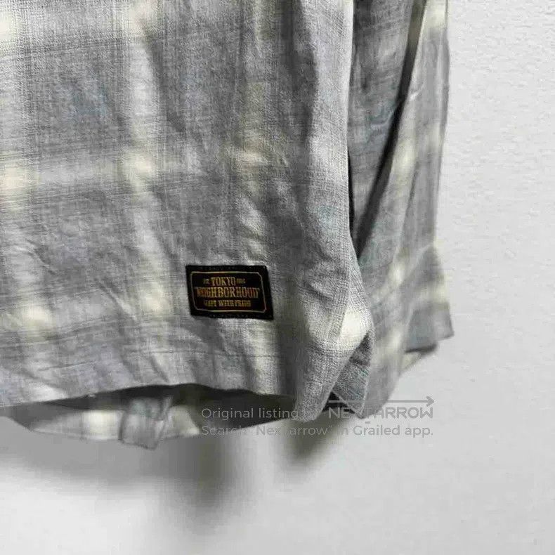 Neighborhood Neighborhood Artificial Silk Open Collar Shirt Size US L / EU 52-54 / 3 - 4 Thumbnail