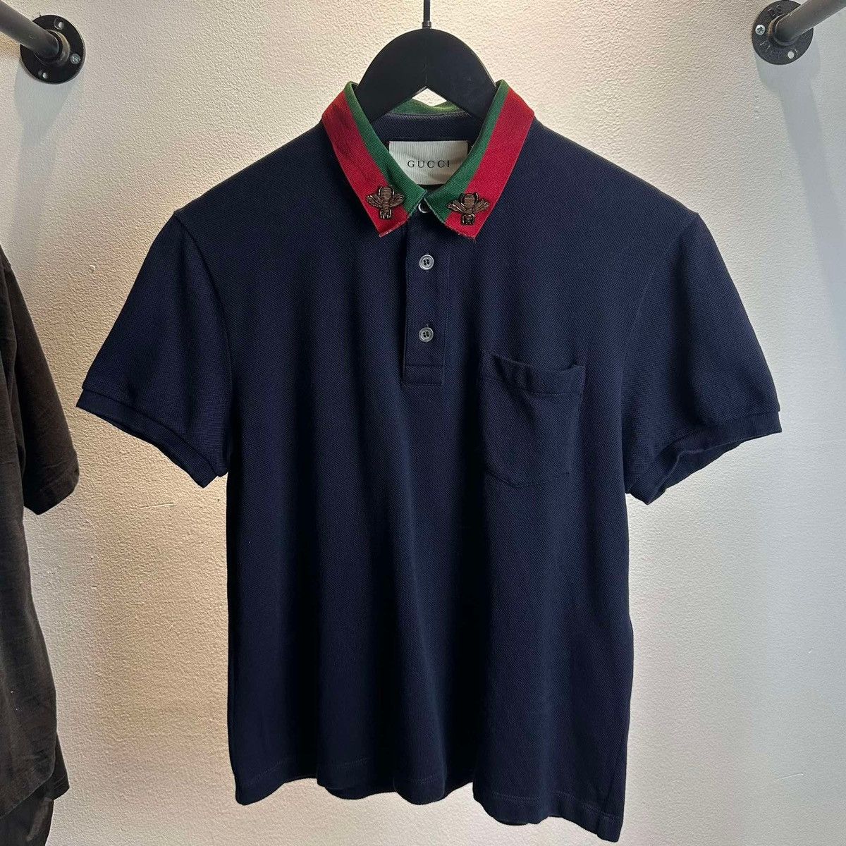 Gucci Gucci Bee Polo Shirt Size US S / EU 44-46 / 1 - 1 Thumbnail