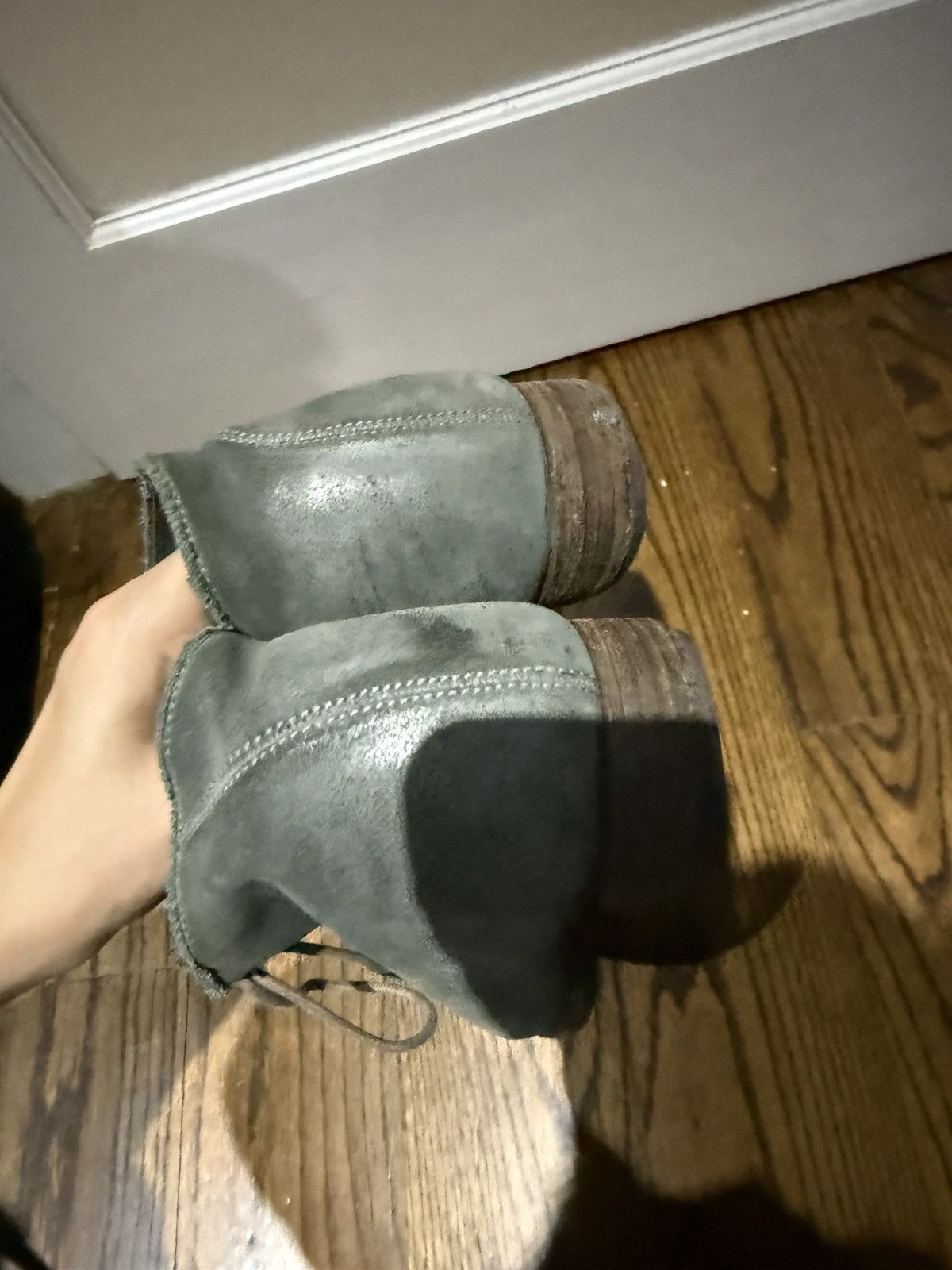 Devoa reversed leather ankle boots Size US 9 / EU 42 - 7 Thumbnail