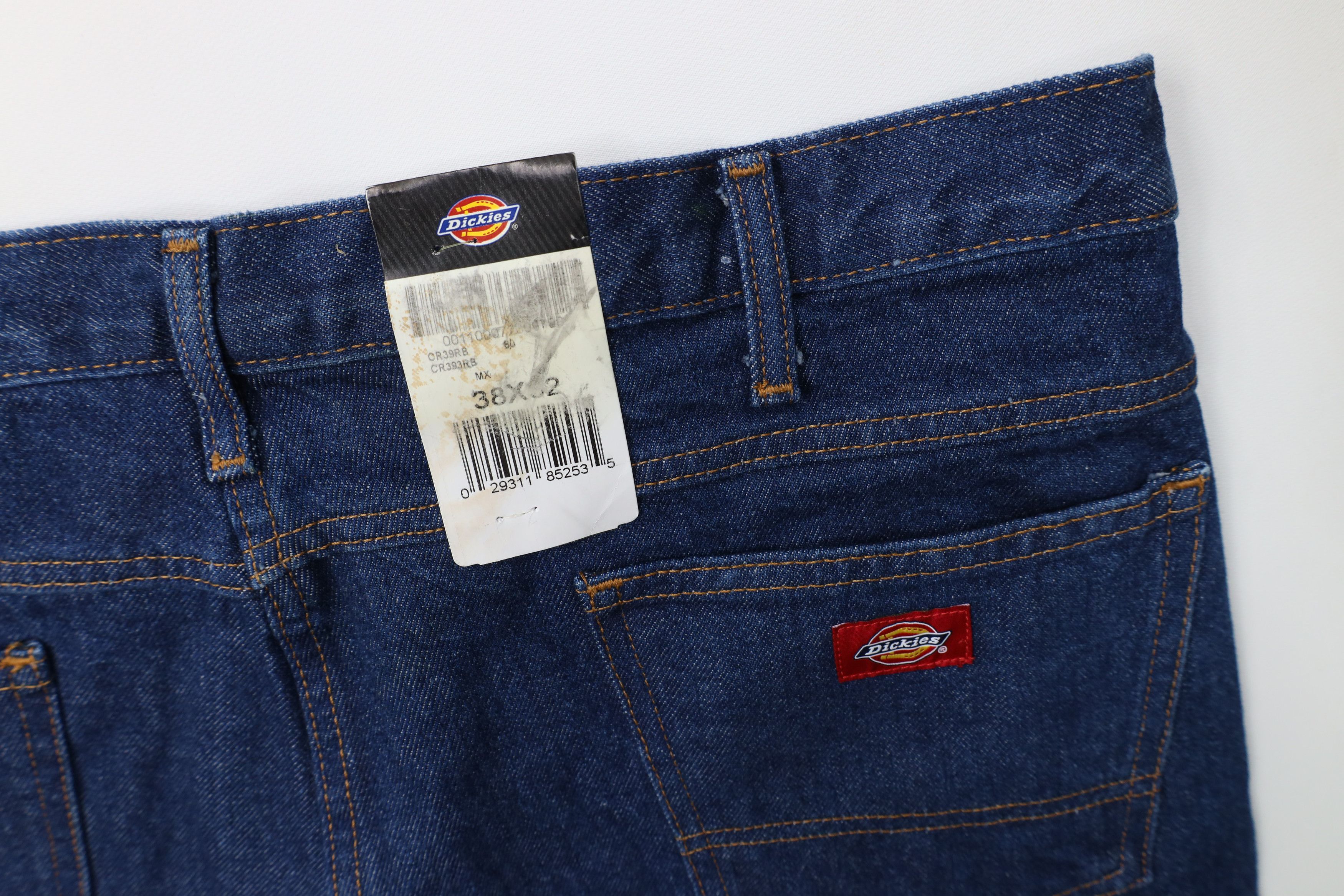 Dickies Deadstock Vintage Y2K Dickies Wide Leg Denim Jeans Workwear Size US 38 / EU 54 - 11 Thumbnail