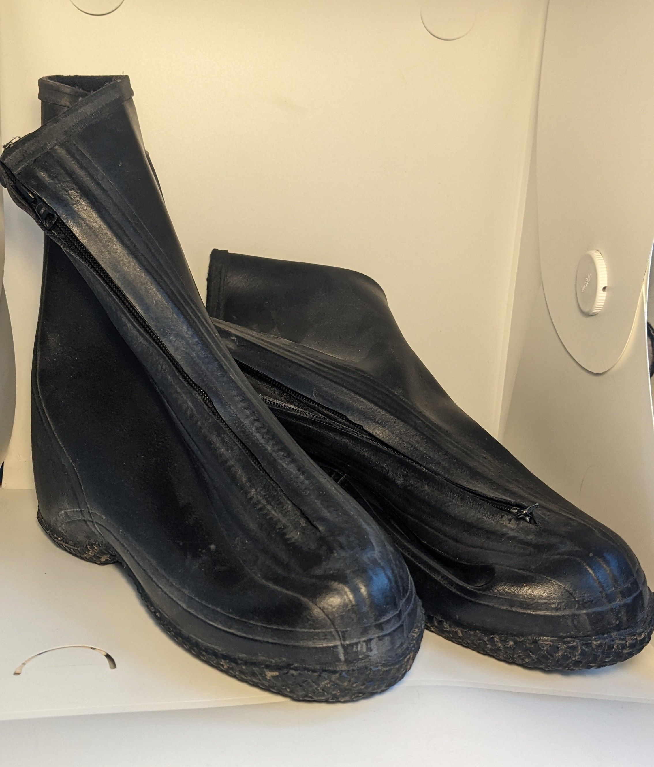 German Army Trainers German rubber boots overshoes with zipper 270 280 Grailed