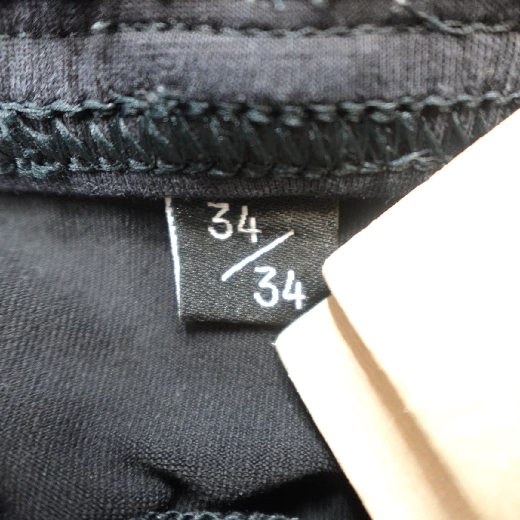 Vintage Public Rec Mens Pants Jogger Black 32 30 Drawstring Cuffed Inseam 30 Men Black Jogger Pants Size US 32 / EU 48 - 7 Thumbnail