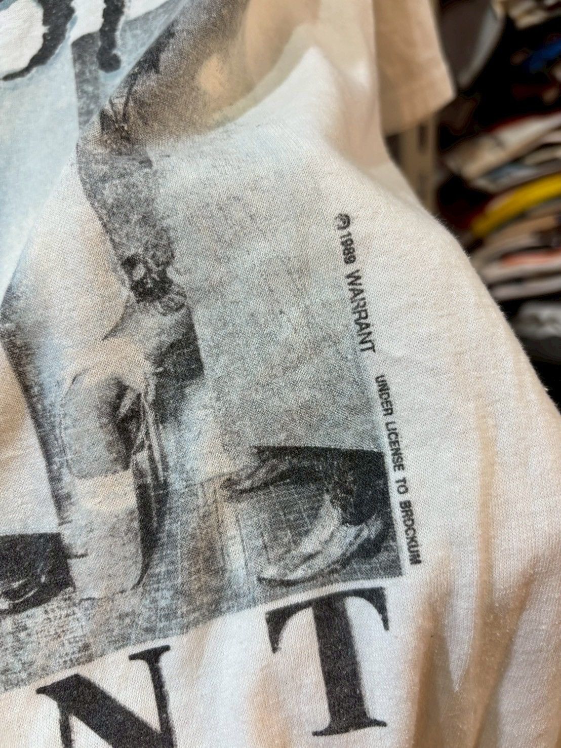 Band Tees Warrant The down boys 1989’s Size US L / EU 52-54 / 3 - 5 Thumbnail