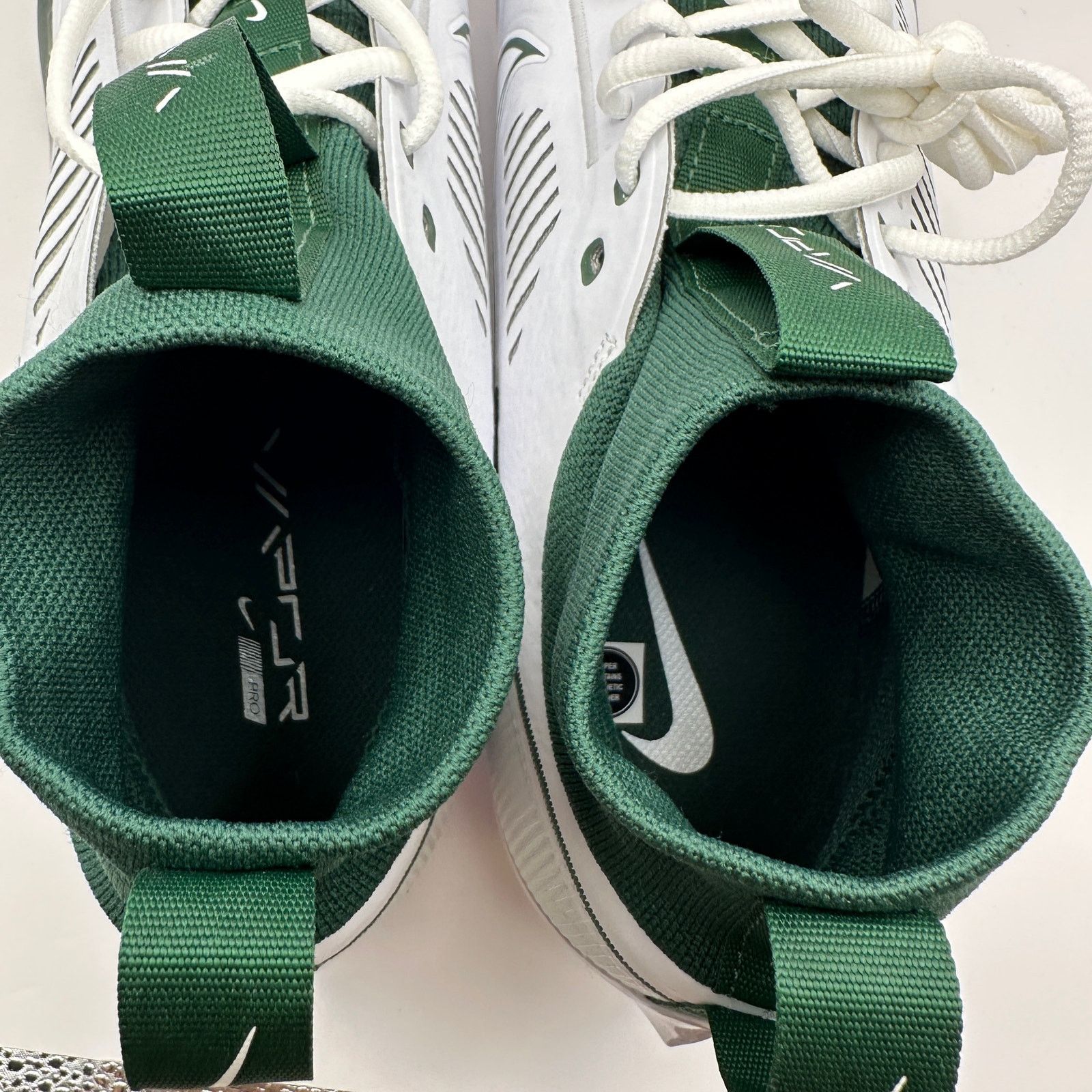 Nike NIKE Men's 14 VAPOR EDGE PRO 360 2 White/Green Football Size US 14 / EU 47 - 3 Thumbnail