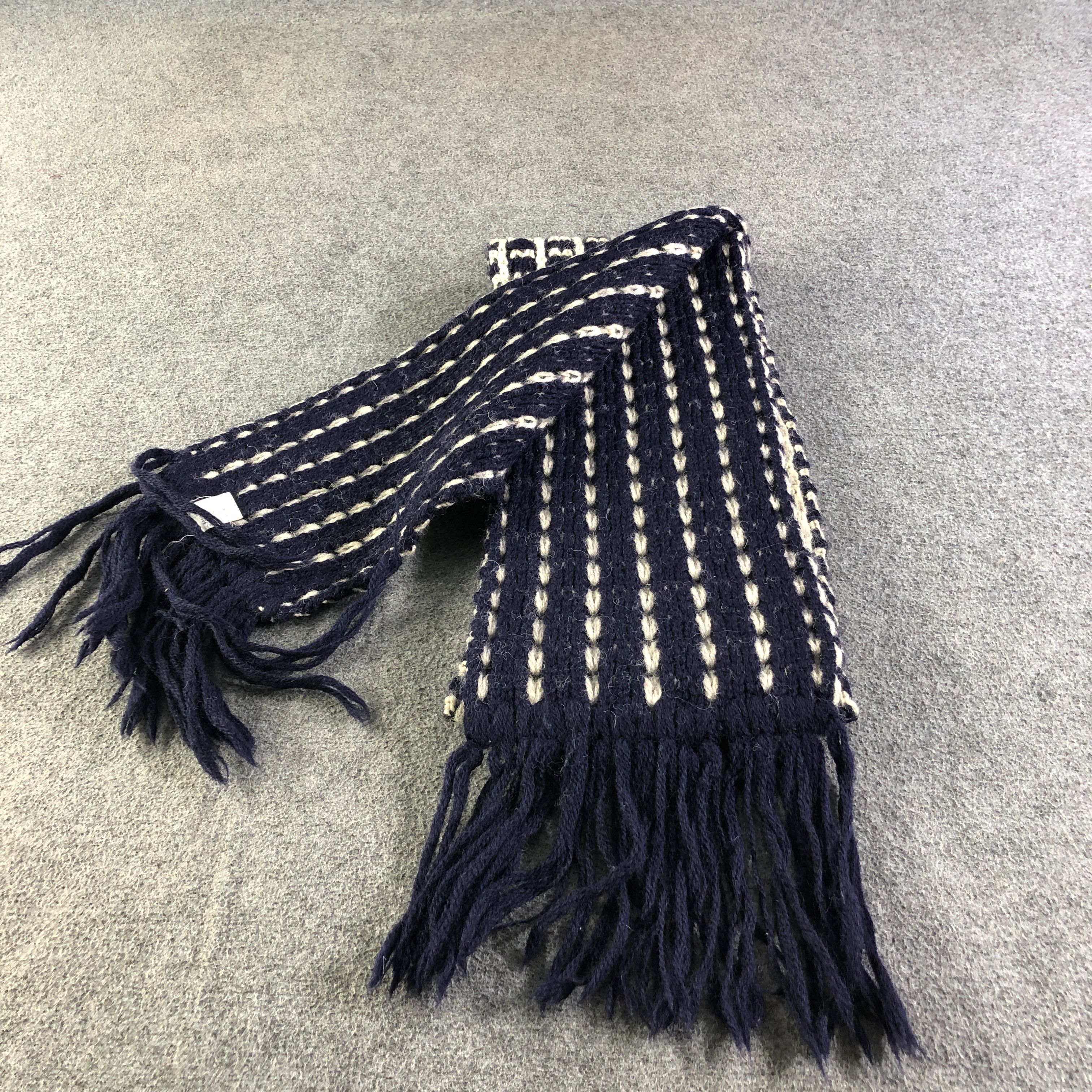 Beams Plus Beams Boy Wool Scarf Muffler Neckwear V2806 Size ONE SIZE - 4 Thumbnail