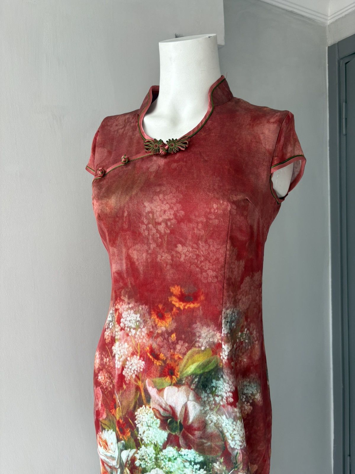 Vintage Asian dress Size XL / US 12-14 / IT 48-50 - 5 Thumbnail