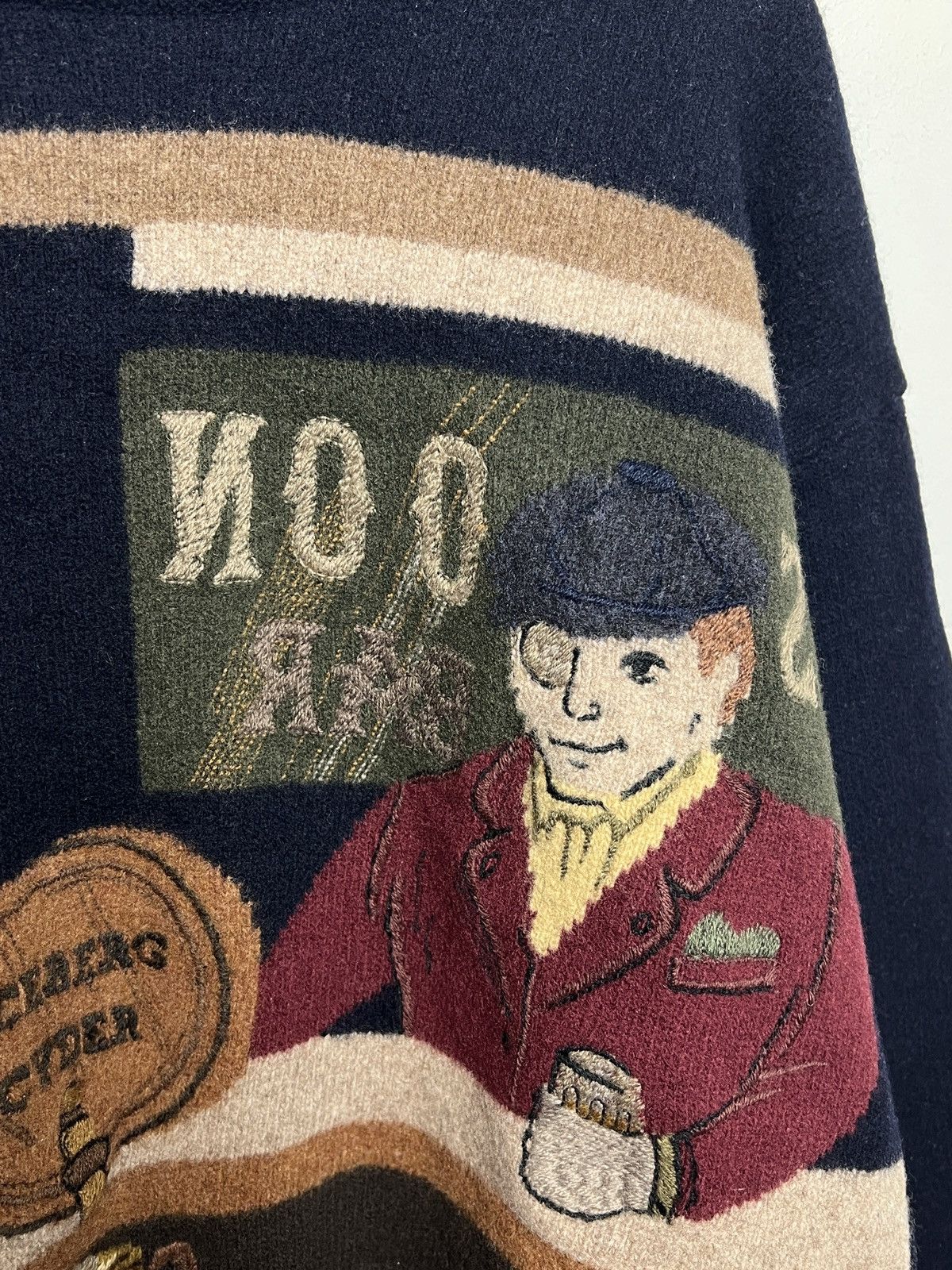 Iceberg iceberg y2k bar friday sweater y2k vintage s-m Size US M / EU 48-50 / 2 - 4 Thumbnail