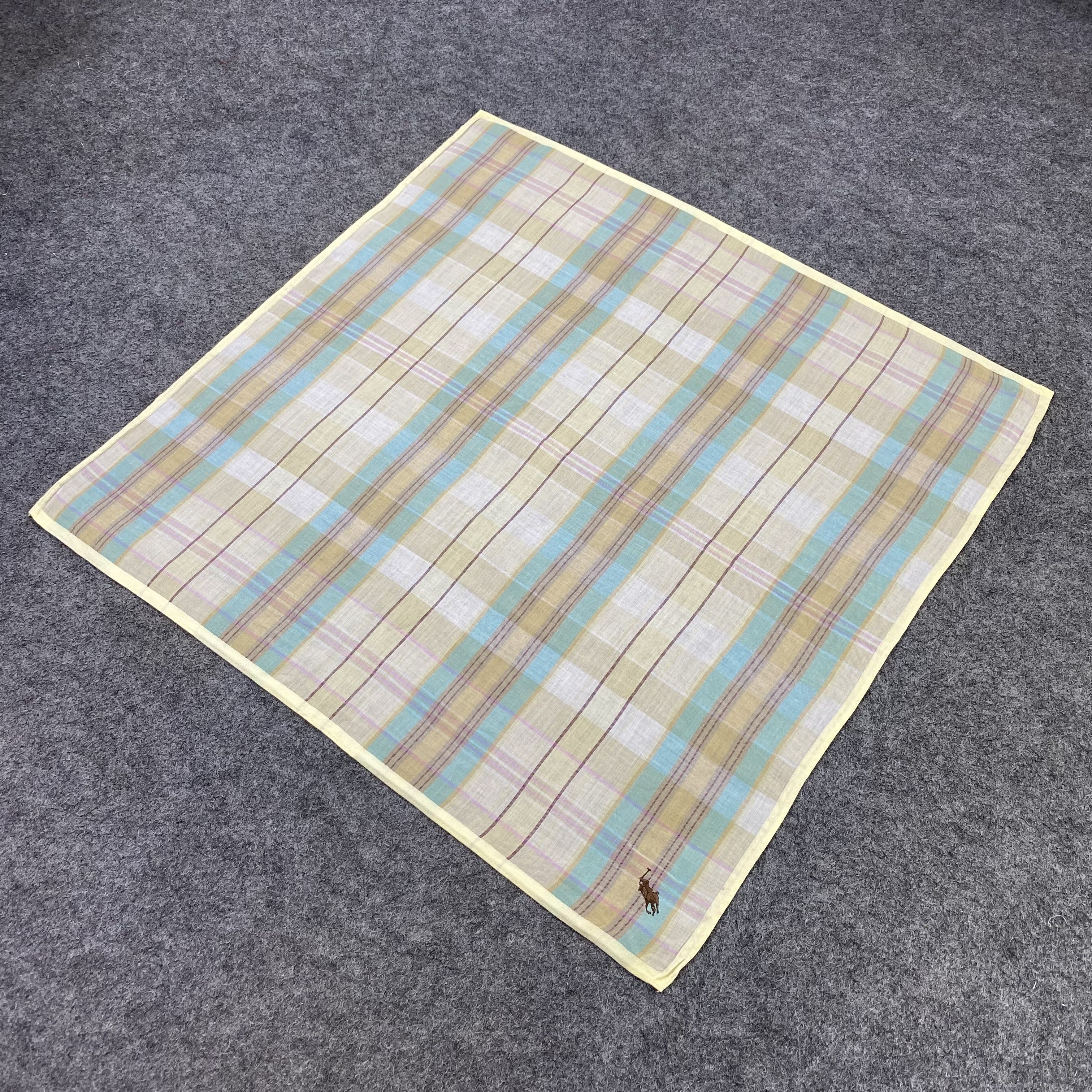 Polo Ralph Lauren Polo Ralph Lauren Handkerchief / Bandana / Neckerchief-B2192 Size ONE SIZE - 4 Thumbnail