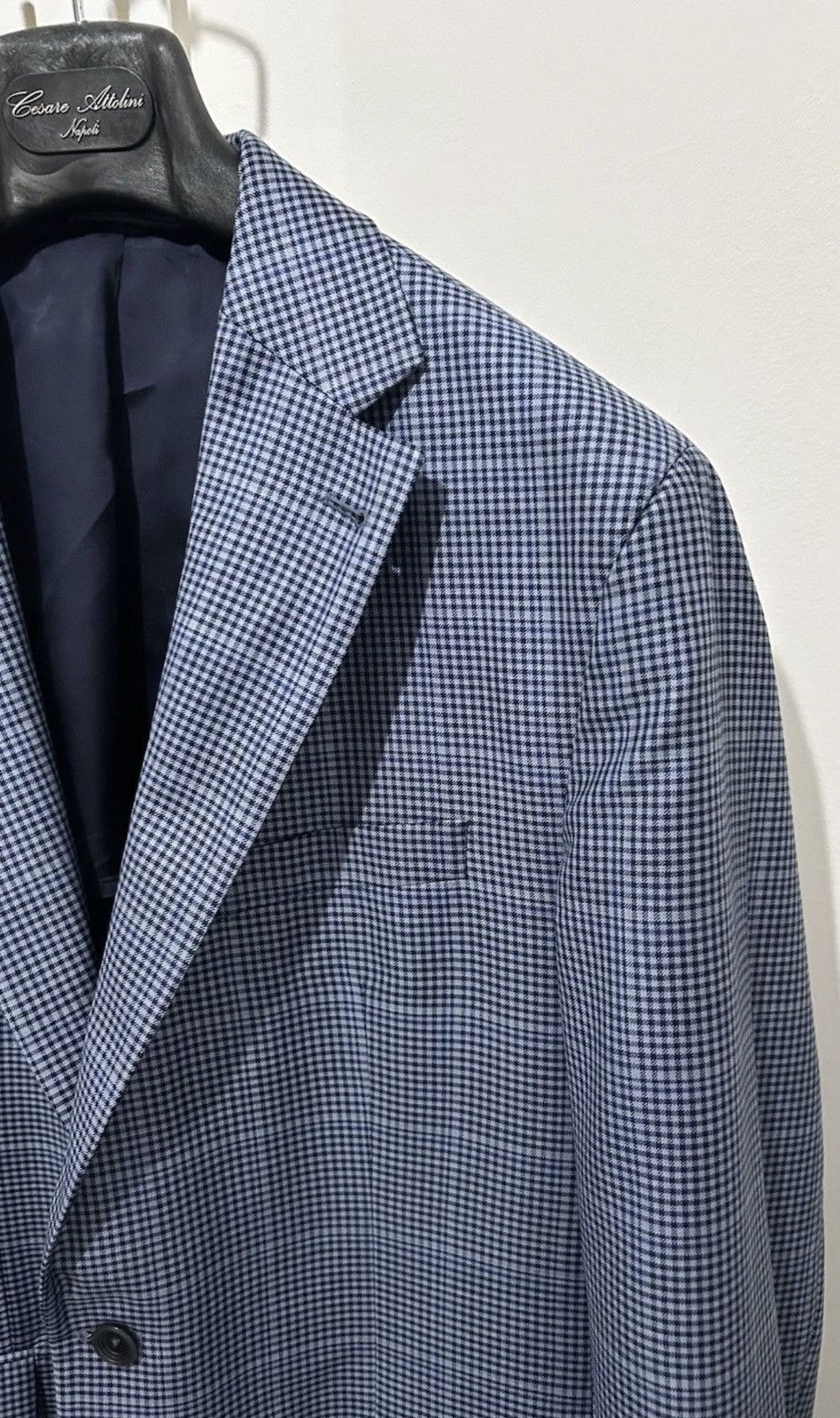 Paul Stuart Paul Stuart Fit Blue Check Jacket Item Size 42 Size 42R - 2 Thumbnail