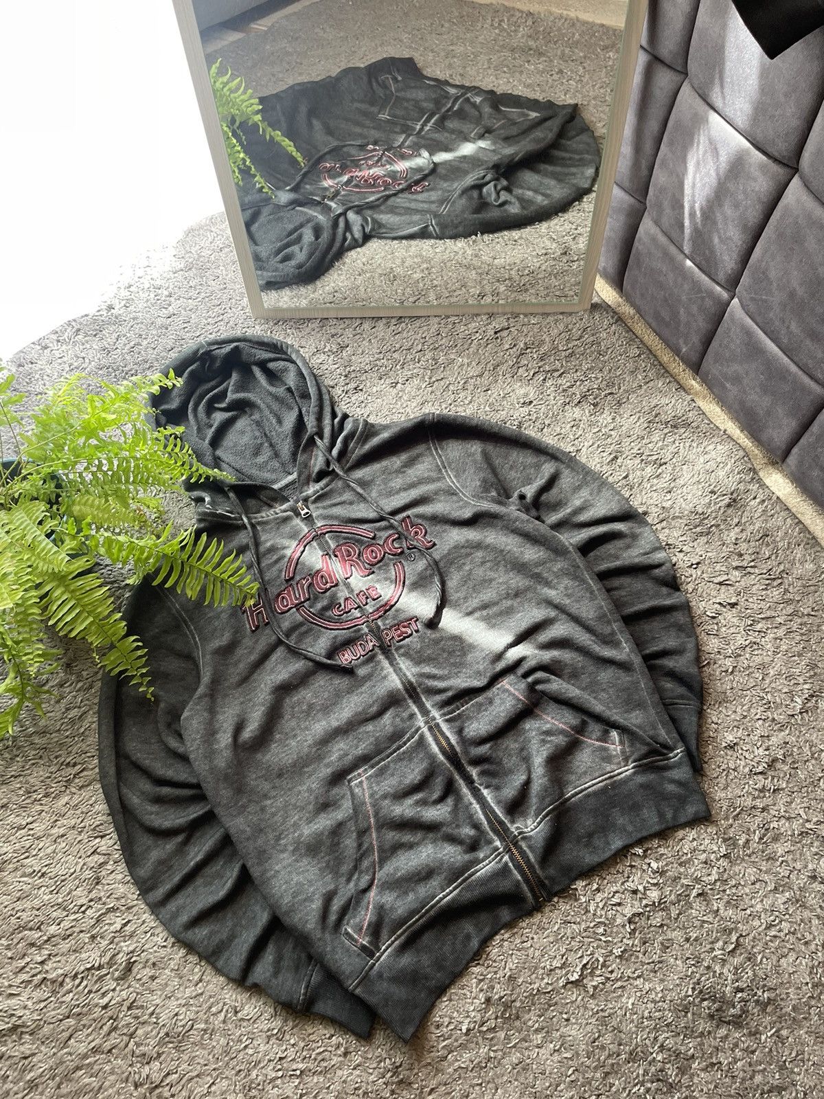 Hard Rock Cafe × Vintage Hard Rock Cafe Zip-Hoodie Streetwear Big Logo Rare Size US S / EU 44-46 / 1 - 2 Thumbnail