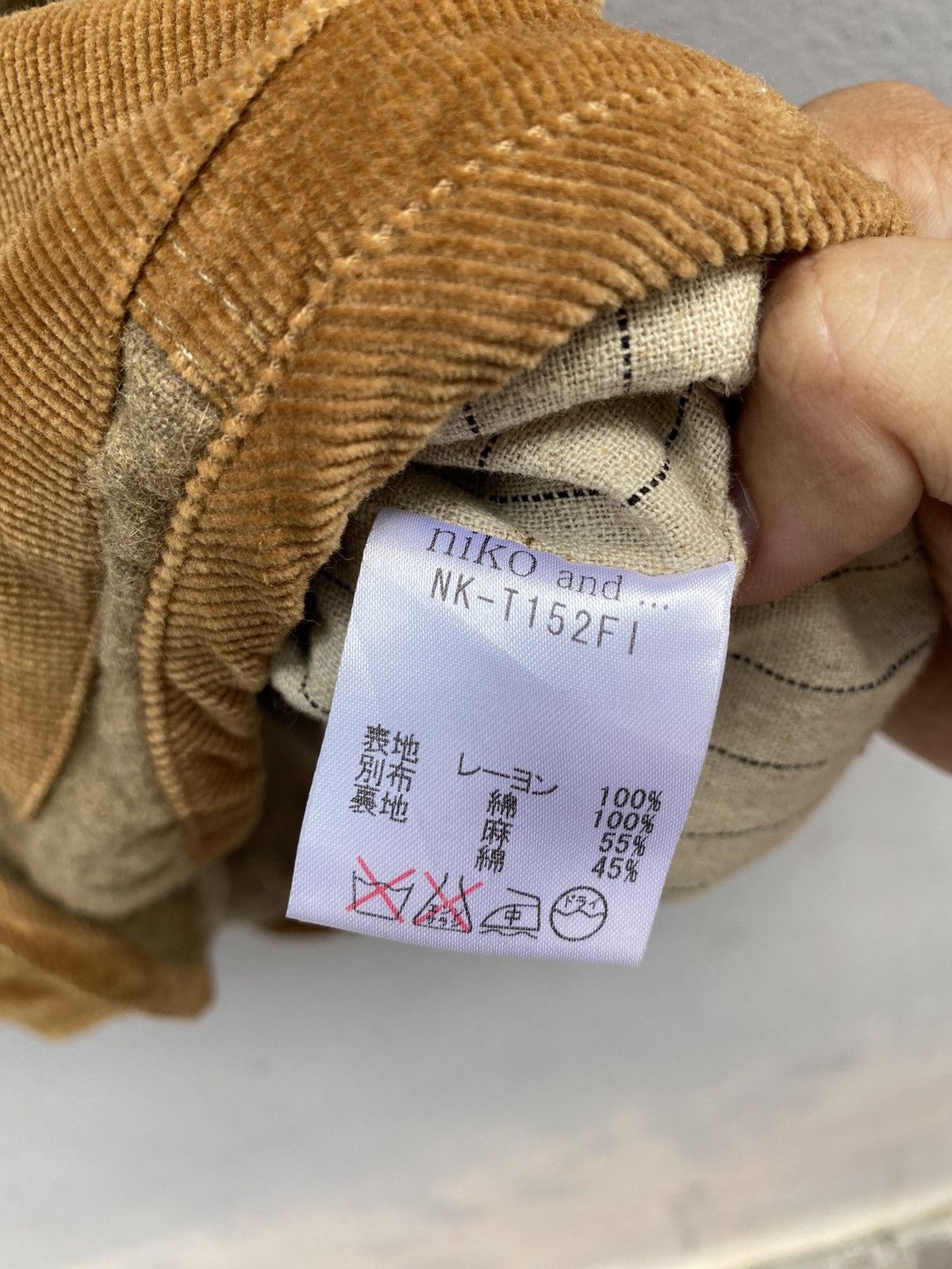 If Six Was Nine × Japanese Brand Japanese Designer “Niko and…” Patchwork Wool + Corduroy Vest Size US S / EU 44-46 / 1 - 9 Thumbnail