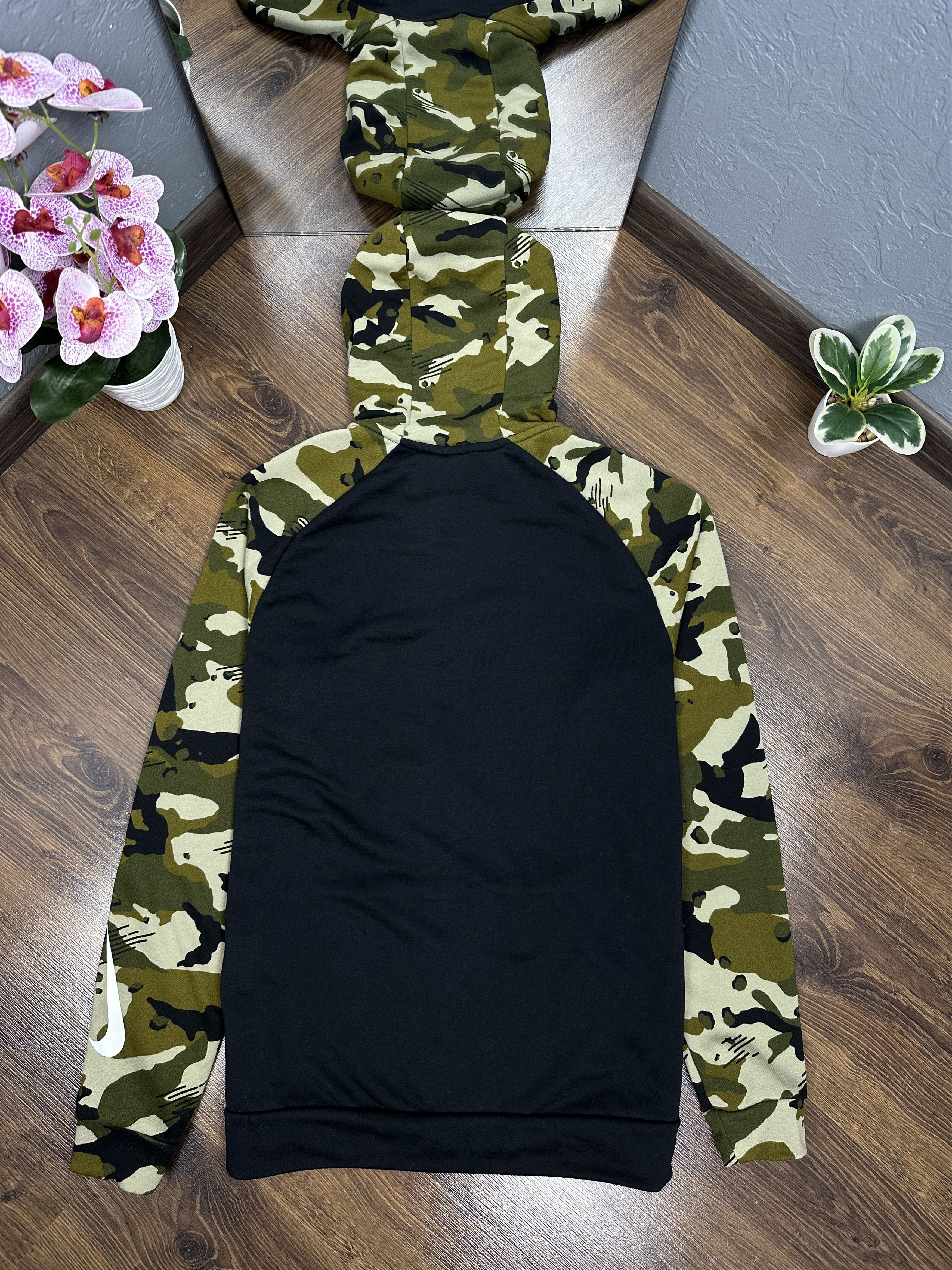 Nike Nike Dri Fit Mens Camo Zip Hoodie Size US M / EU 48-50 / 2 - 7 Thumbnail