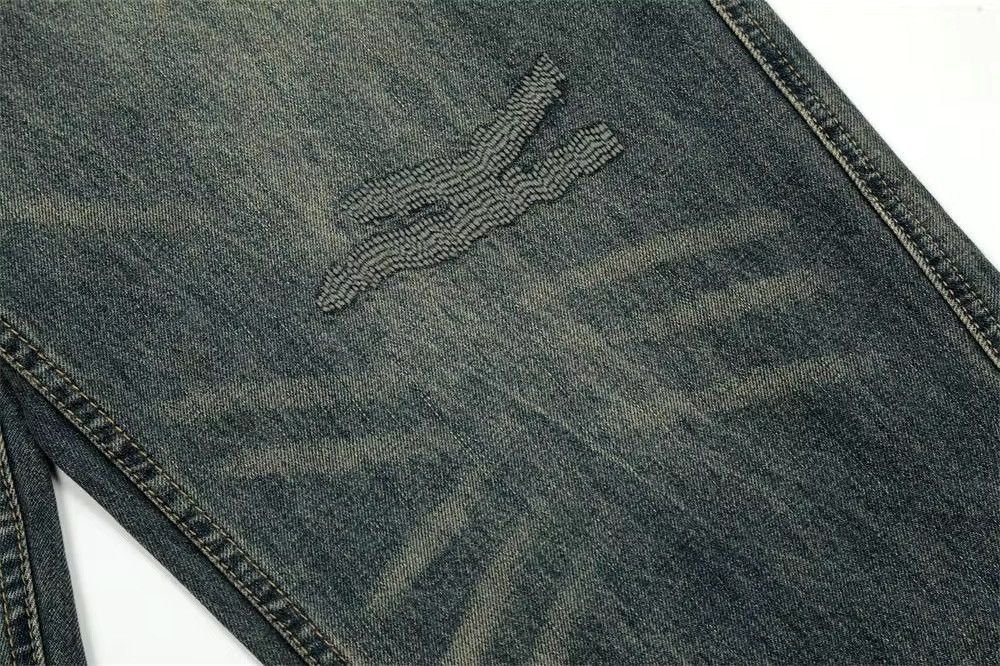 Jean Design Patchwork Baggy Jeans Size US 34 / EU 50 - 7 Thumbnail