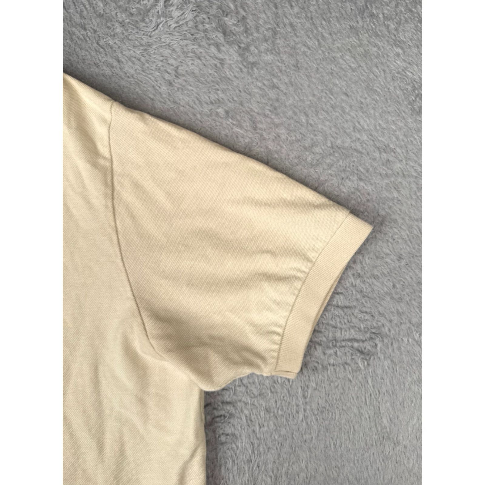 Ralph Lauren VINTAGE Ralph Lauren Polo Shirt Men 2XL XXL Yellow 100% Cotton Short Sleeve Polo Shirt Size US XXL / EU 58 / 5 - 2 Thumbnail