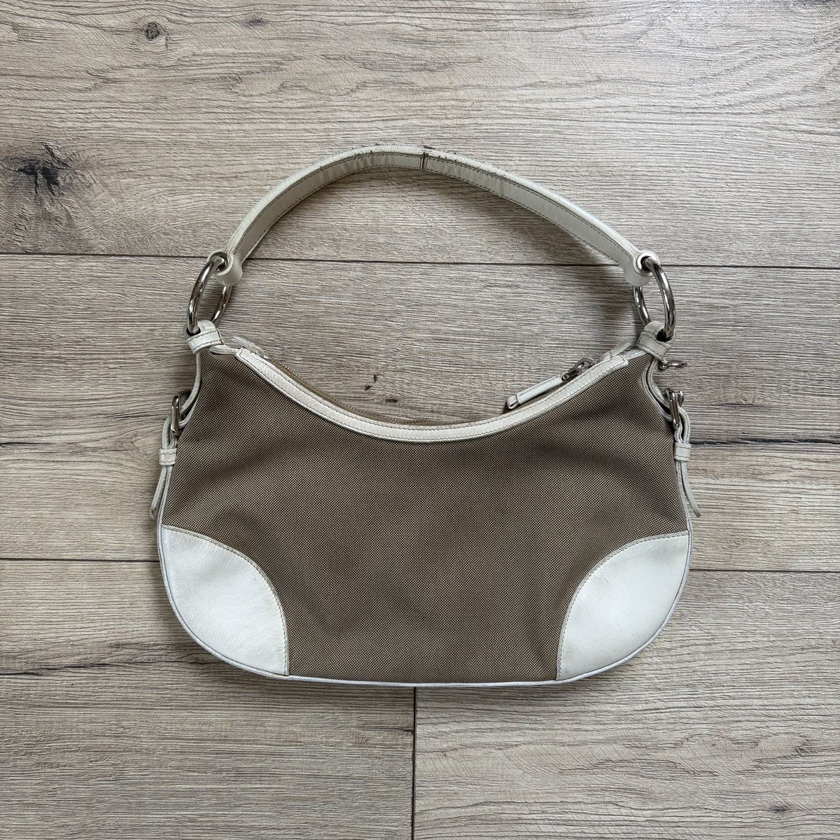 Prada Prada bag big logo jacquard canvas Size ONE SIZE - 6 Thumbnail