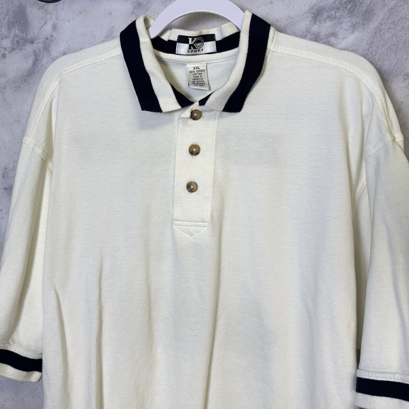 Vintage Vintage Dr Martin Luther King Polo Shirt Mens 2XL White Shor Size US XXL / EU 58 / 5 - 3 Thumbnail