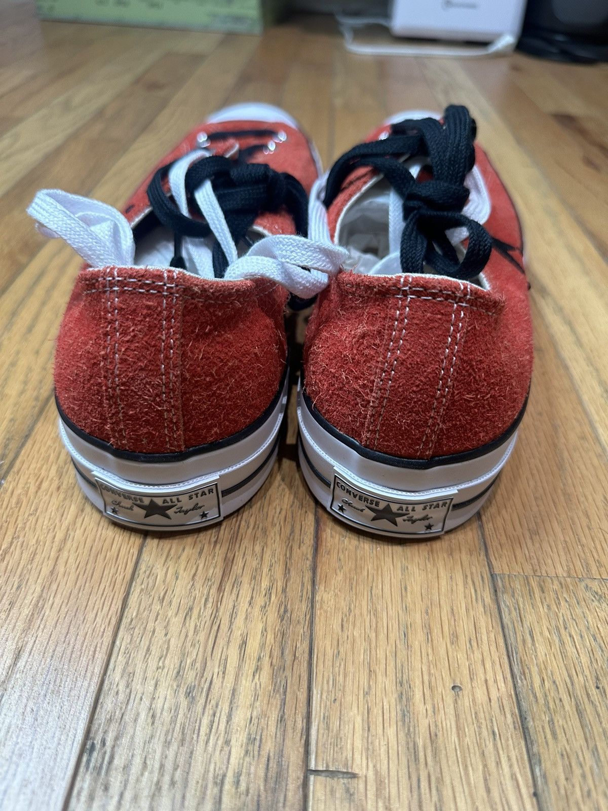 Converse × Stussy Converse x Stussy Chuck 70 Ox (Poppy Red) Size US 12 / EU 45 - 3 Thumbnail