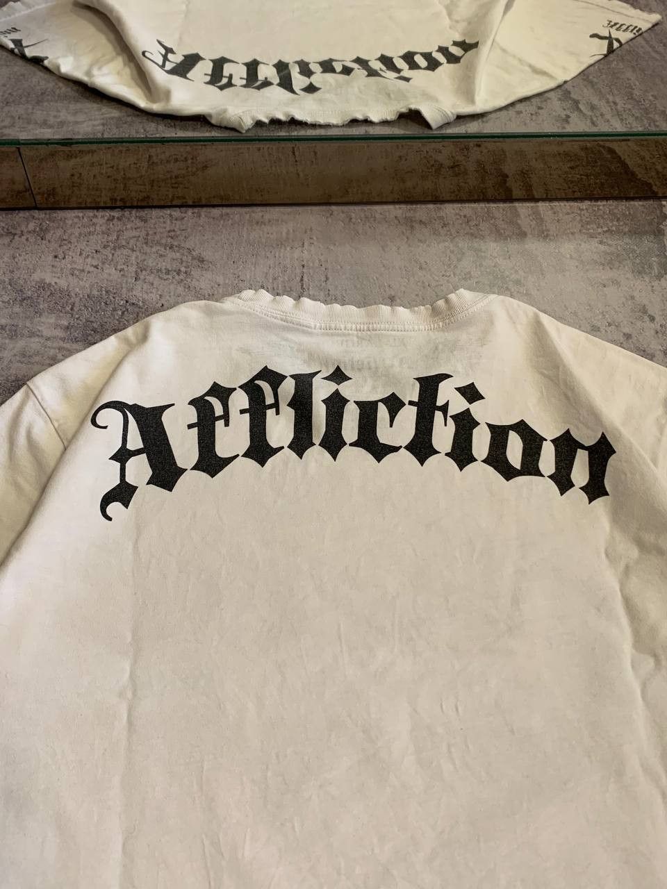 Affliction Distressed Affliction Skull T-Shirt Size US XL / EU 56 / 4 - 11 Thumbnail