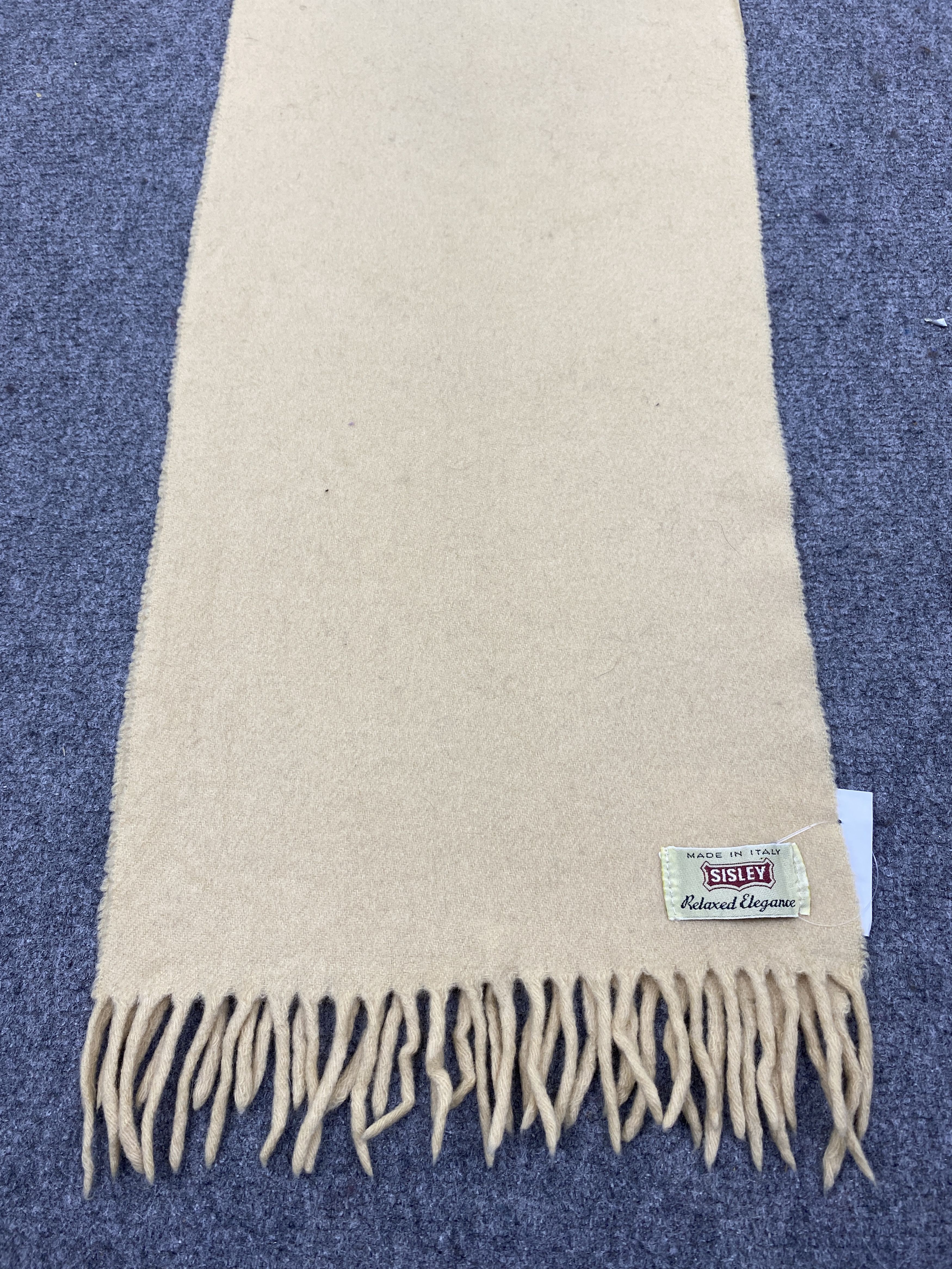 Other Sisley Italian Designer Scarf / Muffler / Neckwear SC0287 Size ONE SIZE - 6 Thumbnail