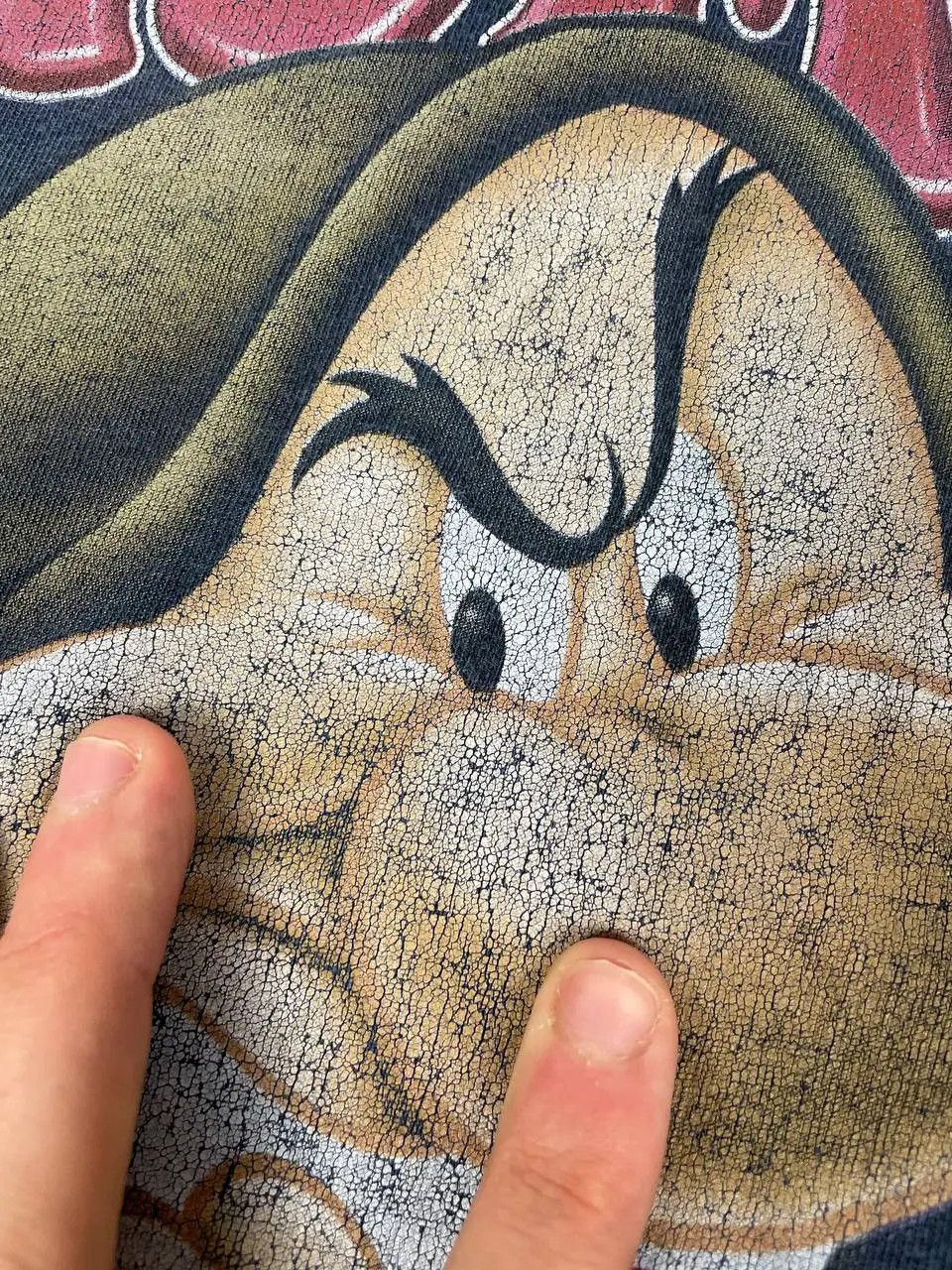 Cartoon Network Walt Disney World Tie Dye Grumpy T-Shirt Snow White 7 Dwarfs Size US XL / EU 56 / 4 - 6 Thumbnail