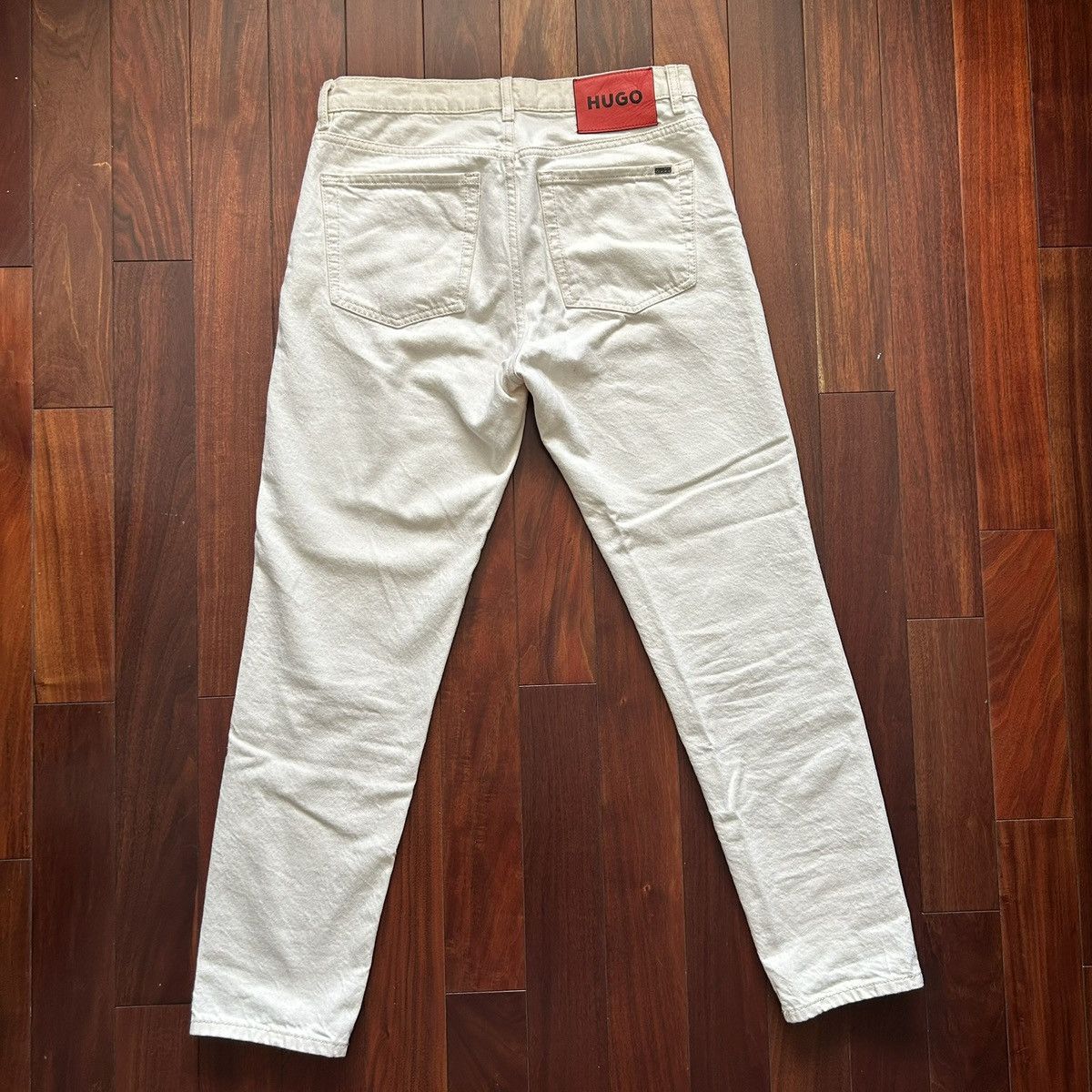 Hugo Hugo Boss White Jeans – Size 30, Inseam 32 Size US 30 / EU 46 - 3 Thumbnail