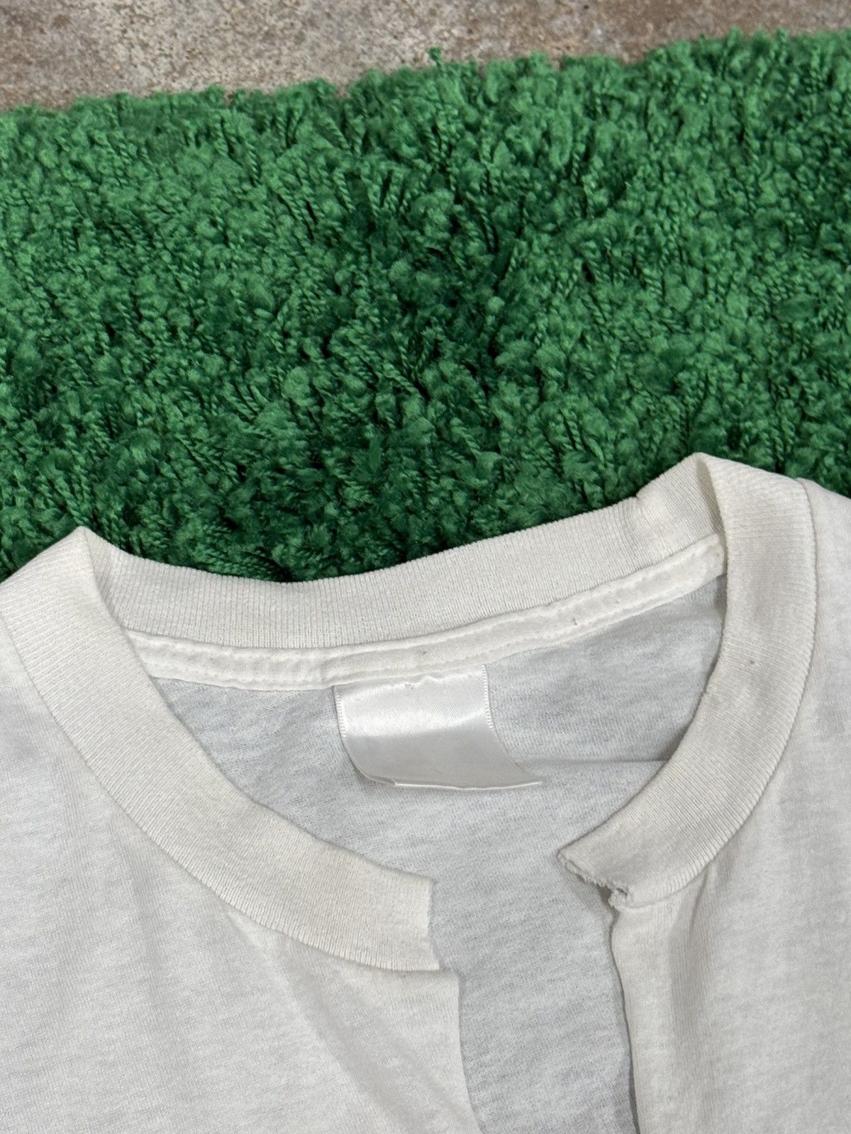 Vintage Vintage 90s Oversized Football Distressed Cut Tee 2XL XXL Size US XXL / EU 58 / 5 - 6 Thumbnail