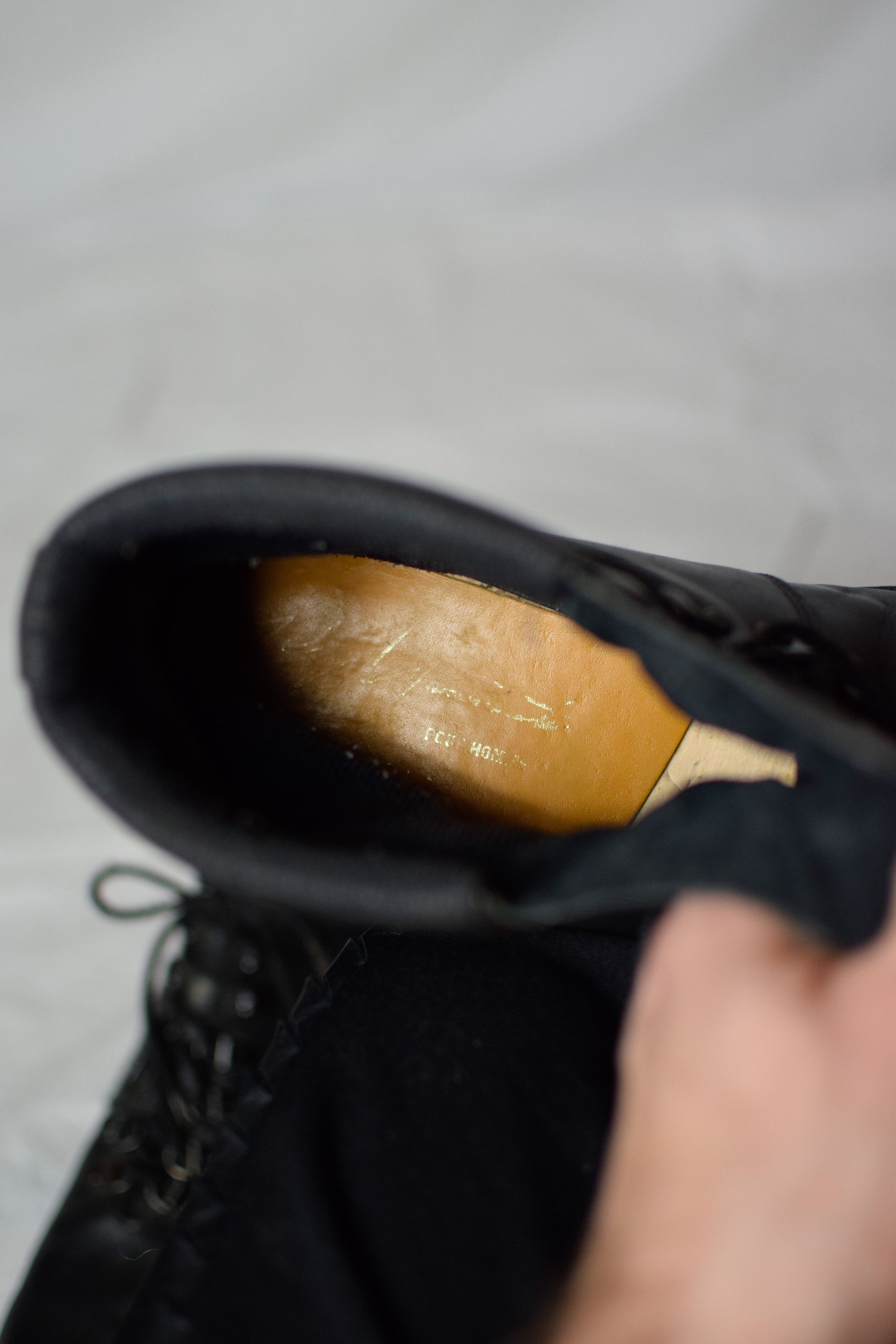 Yohji Yamamoto YYPH AW97 Archive Work Boots - HI-E03-712 Size US 8 / EU 41 - 14 Thumbnail