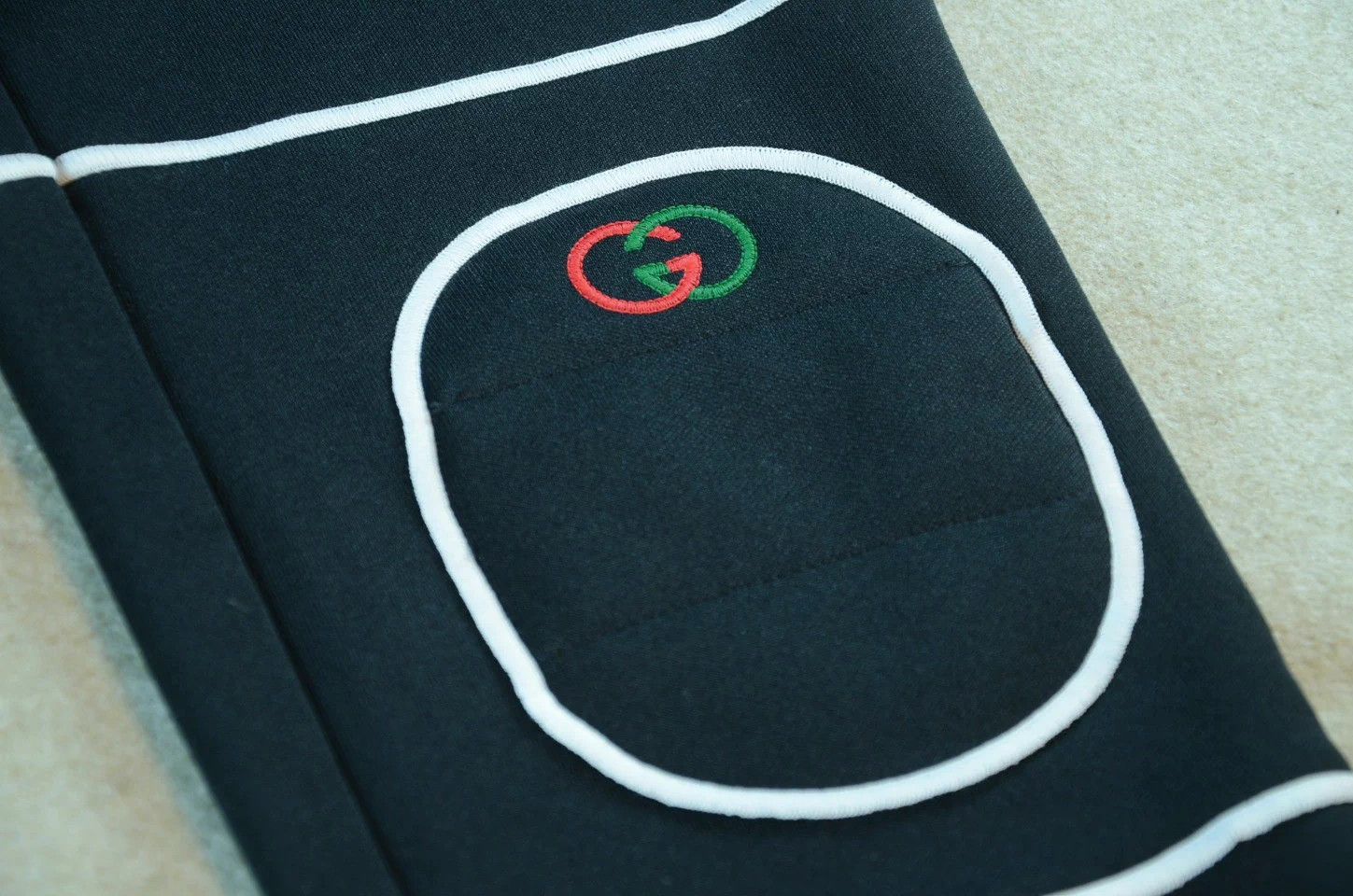 Gucci Gucci Black GG Embroidered Elastic Track Pants L Unisex Size US 40 / EU 56 - 3 Thumbnail