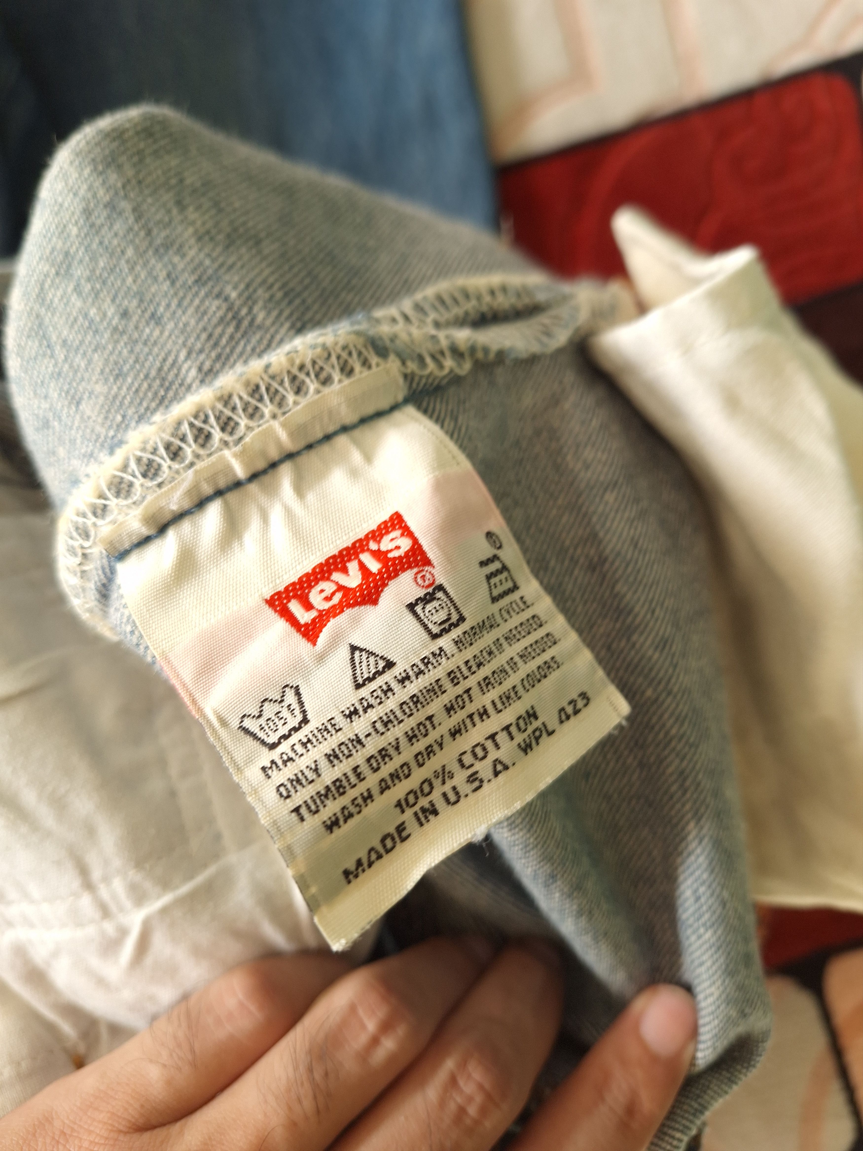 Levi's × Vintage Levi's Vintage Jeans Made In Usa 90s 00s Size US 30 / EU 46 - 11 Thumbnail