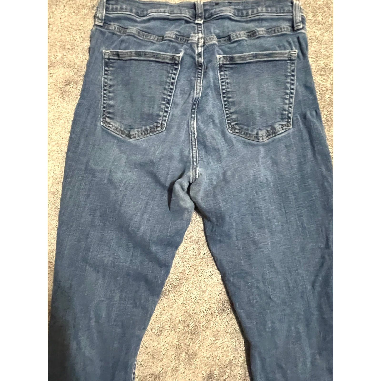 Gap Gap Jeans 30 / 10R Regular Women Resolution True Skinny Light Wash Stretch Denim Jeans Size 30" / US 8 / IT 44 - 4 Thumbnail