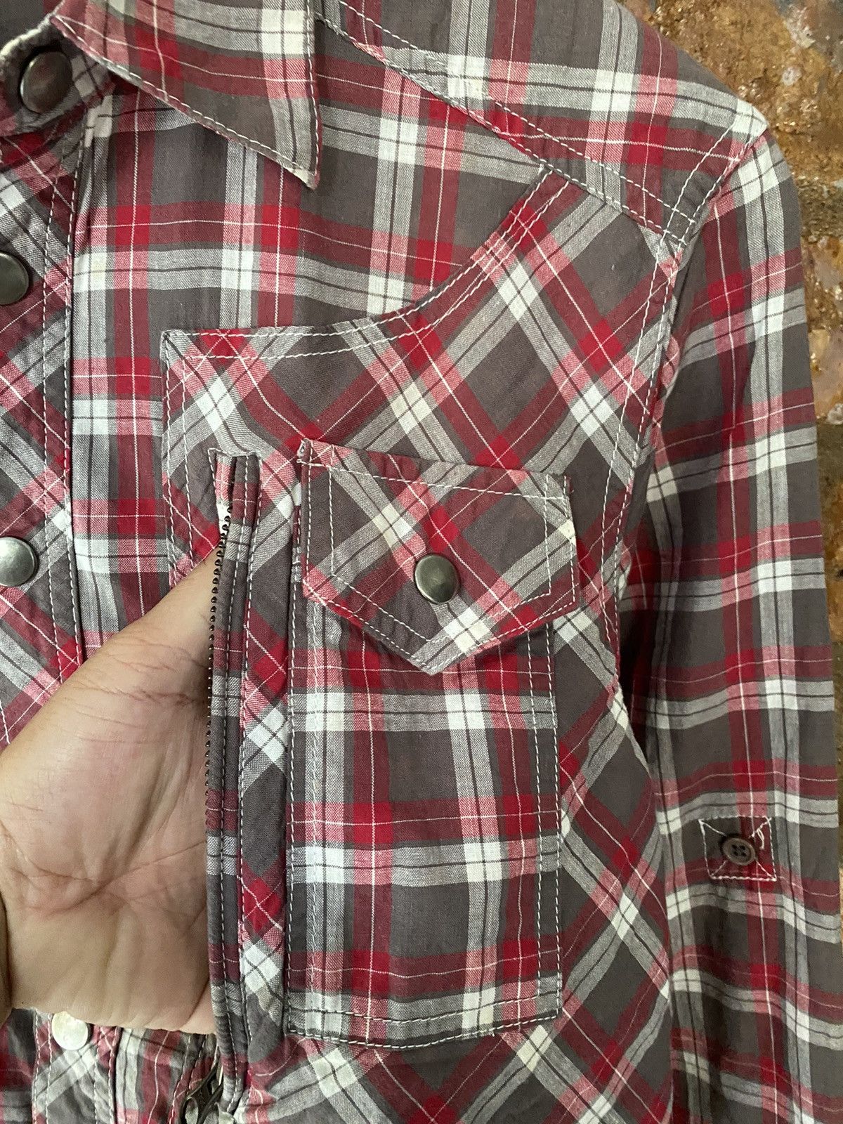 General Research × Japanese Brand × PPFM 2000s PPFM Multi pocket bondage shirt Size US S / EU 44-46 / 1 - 6 Thumbnail
