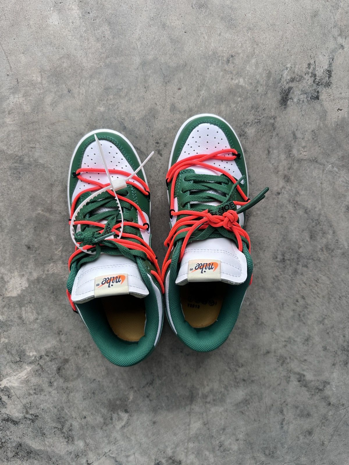Nike × Off-White × Virgil Abloh Off White Nike Dunk Size US 8 / IT 38 - 4 Thumbnail
